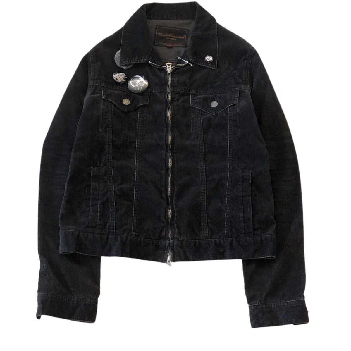 Undercover UNDERCOVER 06AW Insect embroidered corduroy zipper