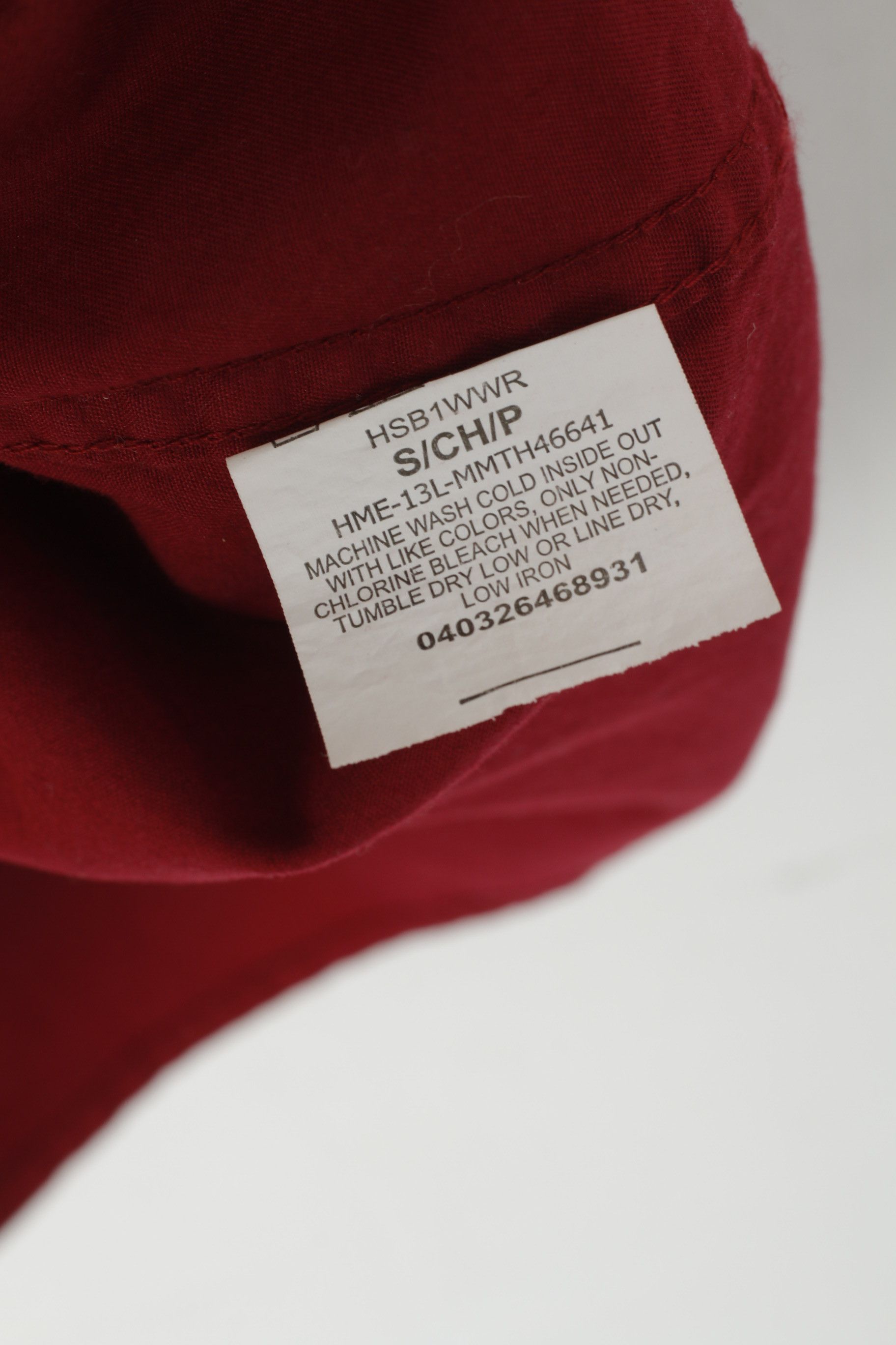 Wrangler Wrangler Men S Casual Shirt Maroon Vintage 2943 Size US S / EU 44-46 / 1 - 4 Thumbnail