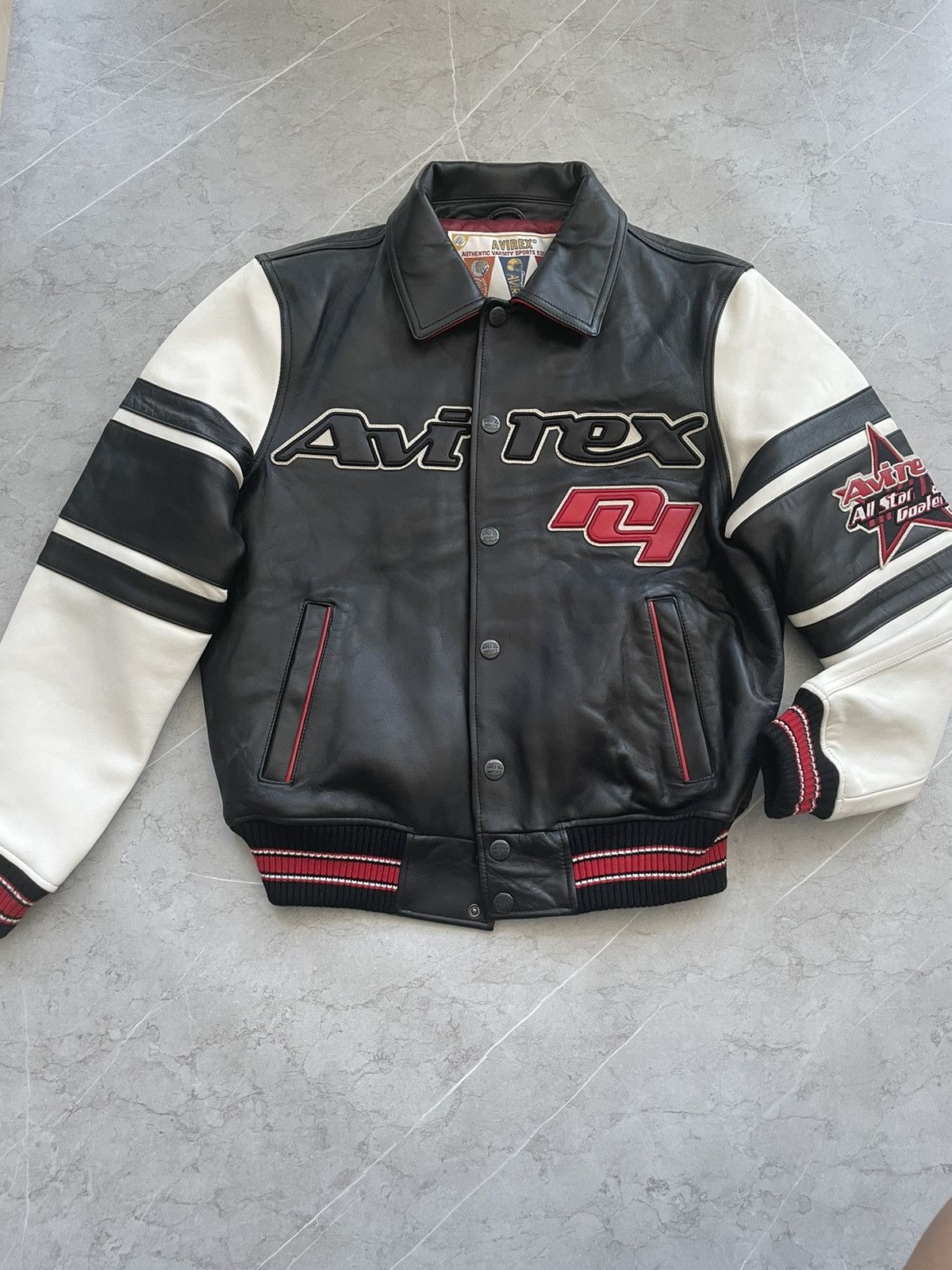 Avirex × Avirex Varsity Jacket Avirex all star jacket S