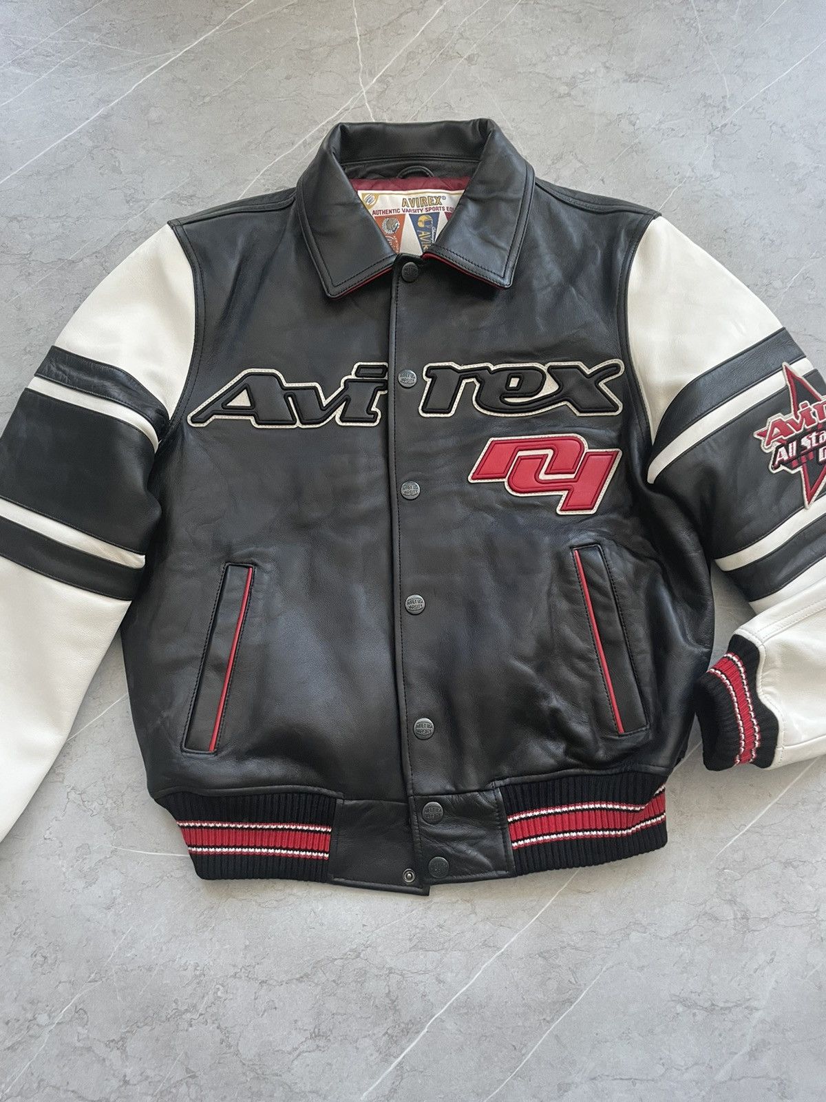 Avirex × Avirex Varsity Jacket Avirex all star jacket S