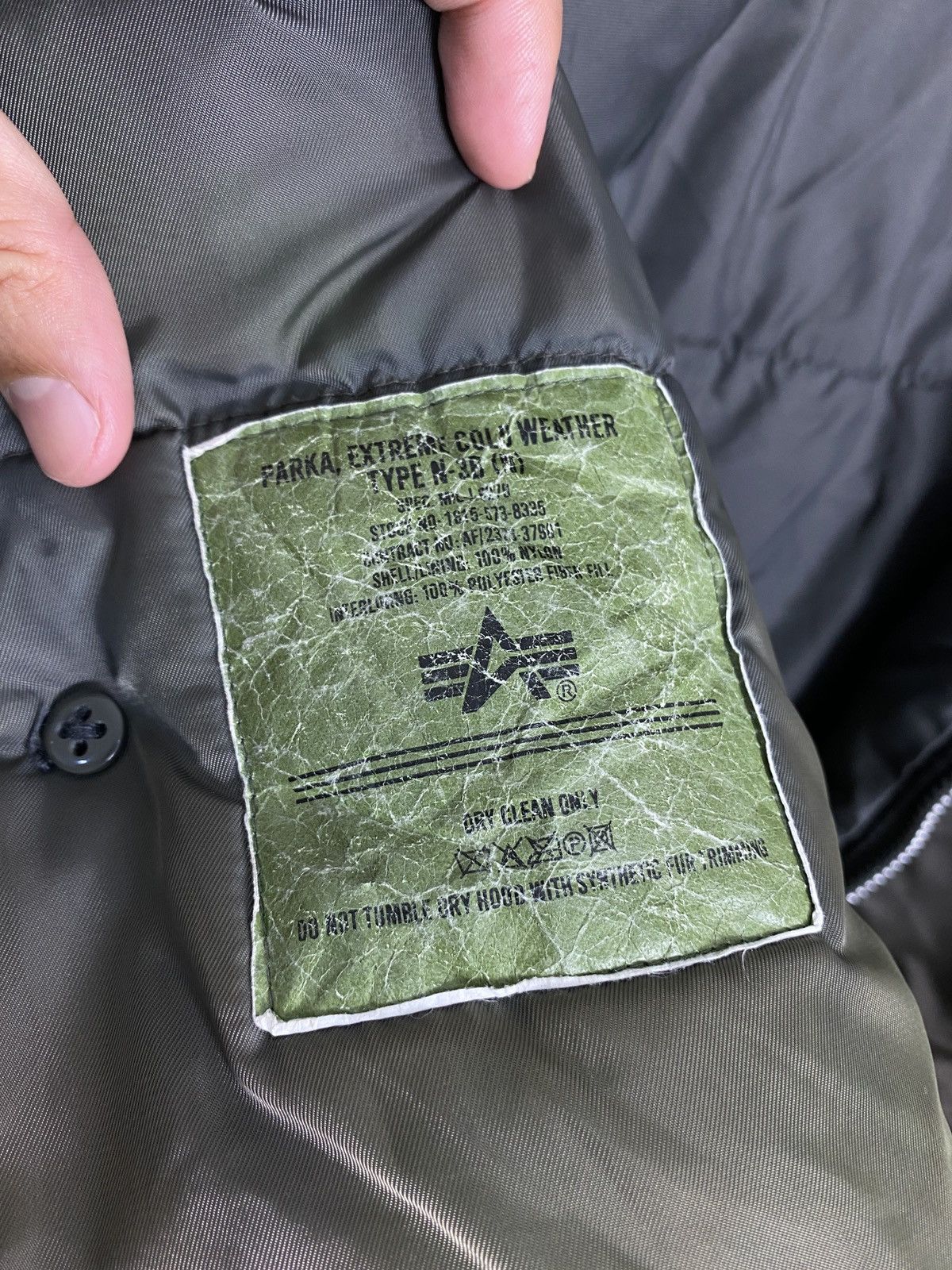 Alpha Industries Alpha Industries N-3B Extreme Cold Weather Parka Sun Faded Size US L / EU 52-54 / 3 - 9 Thumbnail