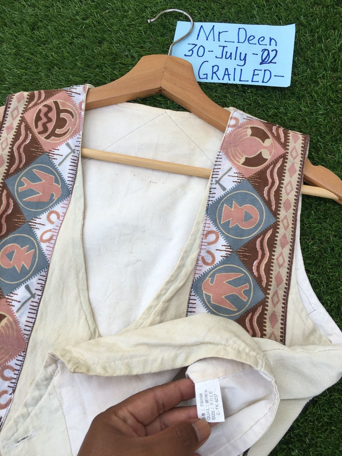 Vintage Rare Vintage Bohemian Vests Size US M / EU 48-50 / 2 - 5 Thumbnail