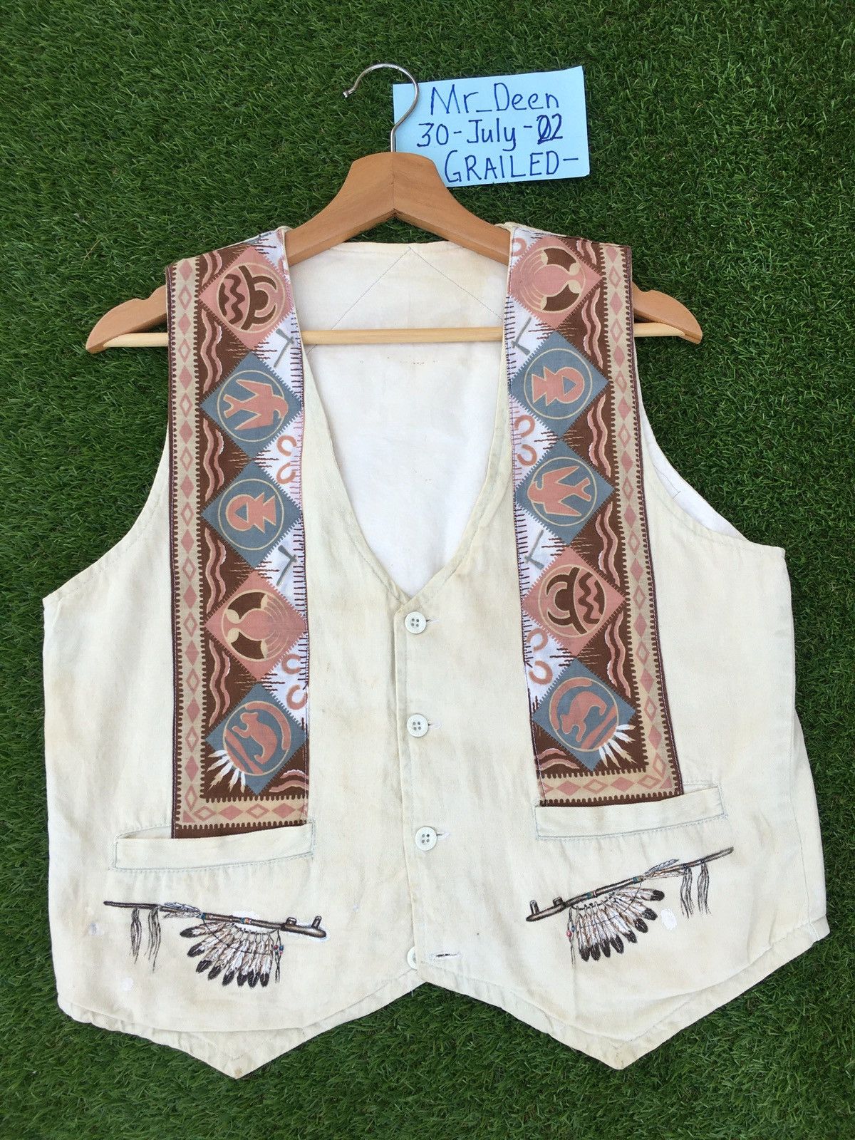 Vintage Rare Vintage Bohemian Vests Size US M / EU 48-50 / 2 - 4 Thumbnail