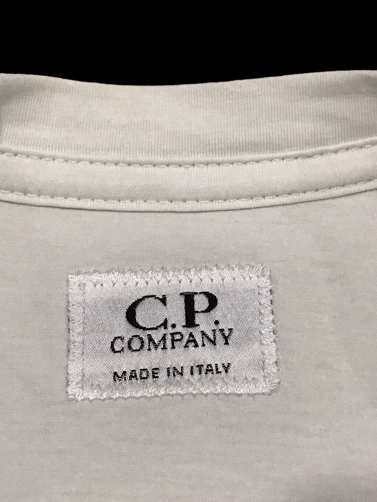 C.P. Company CP Company White Blue Two Tone Tshirt Size US M / EU 48-50 / 2 - 5 Thumbnail