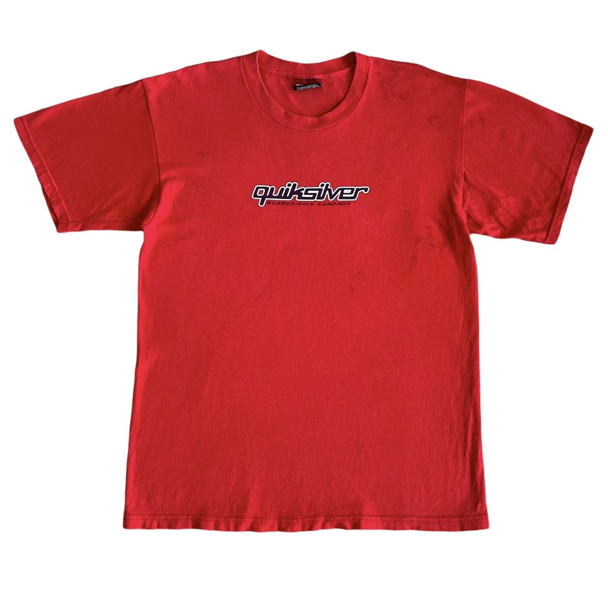Vintage Quiksilver Embroidered logo Tshirt