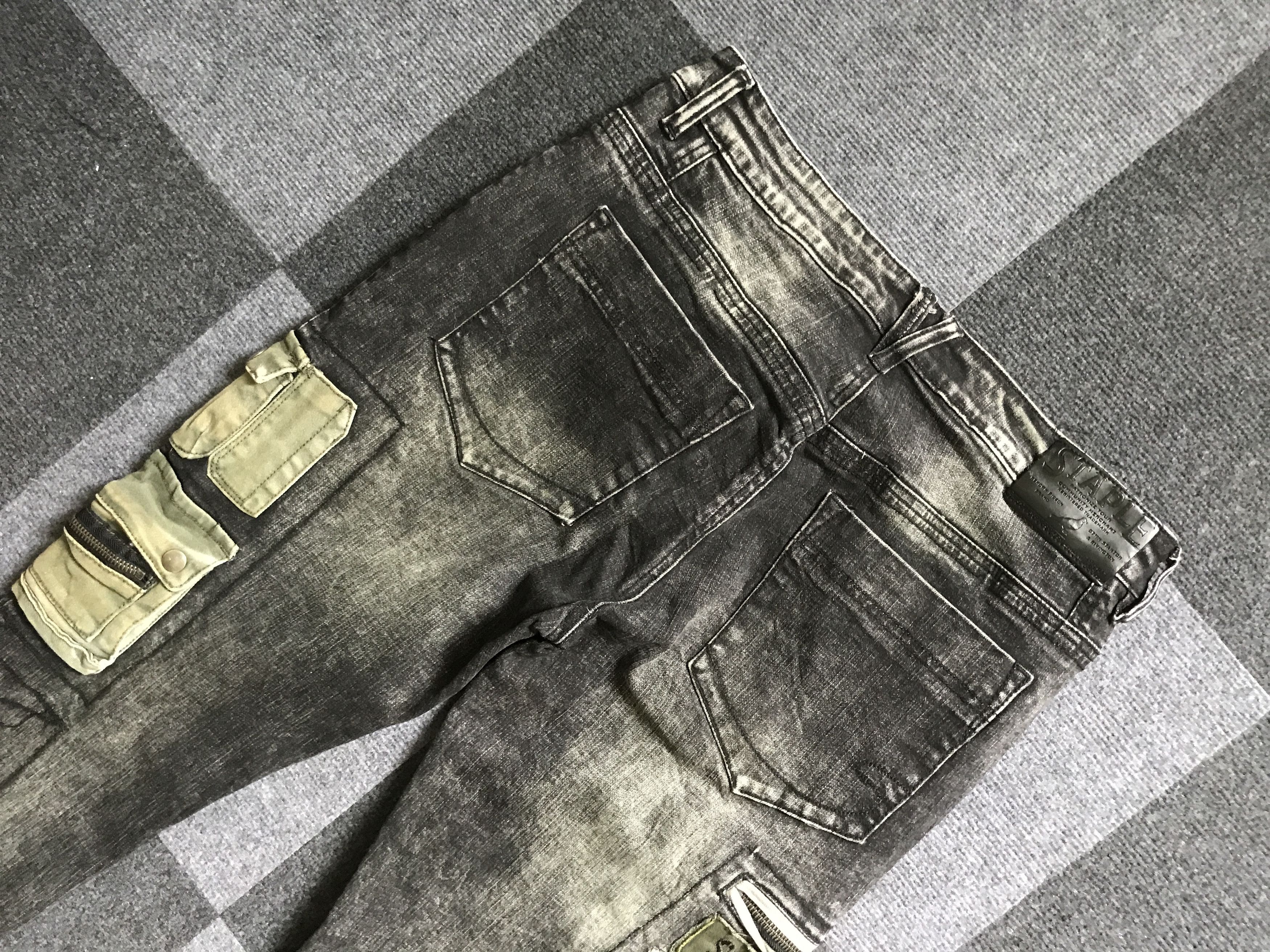 Seditionaries CP248 STAPLE Seditionaries Parachute Hybrid Skinny Jeans Size US 31 - 13 Thumbnail
