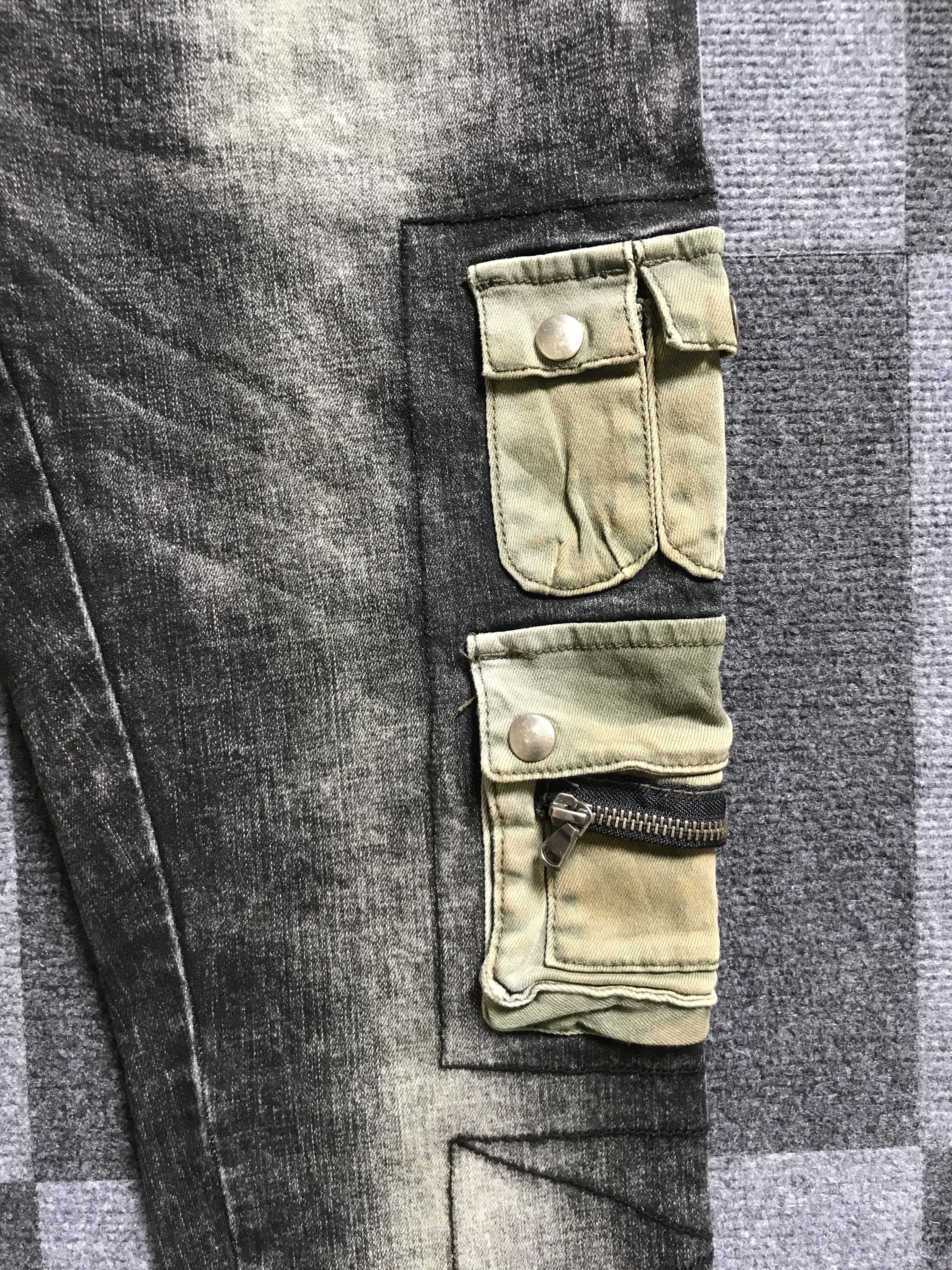 Seditionaries CP248 STAPLE Seditionaries Parachute Hybrid Skinny Jeans Size US 31 - 7 Thumbnail