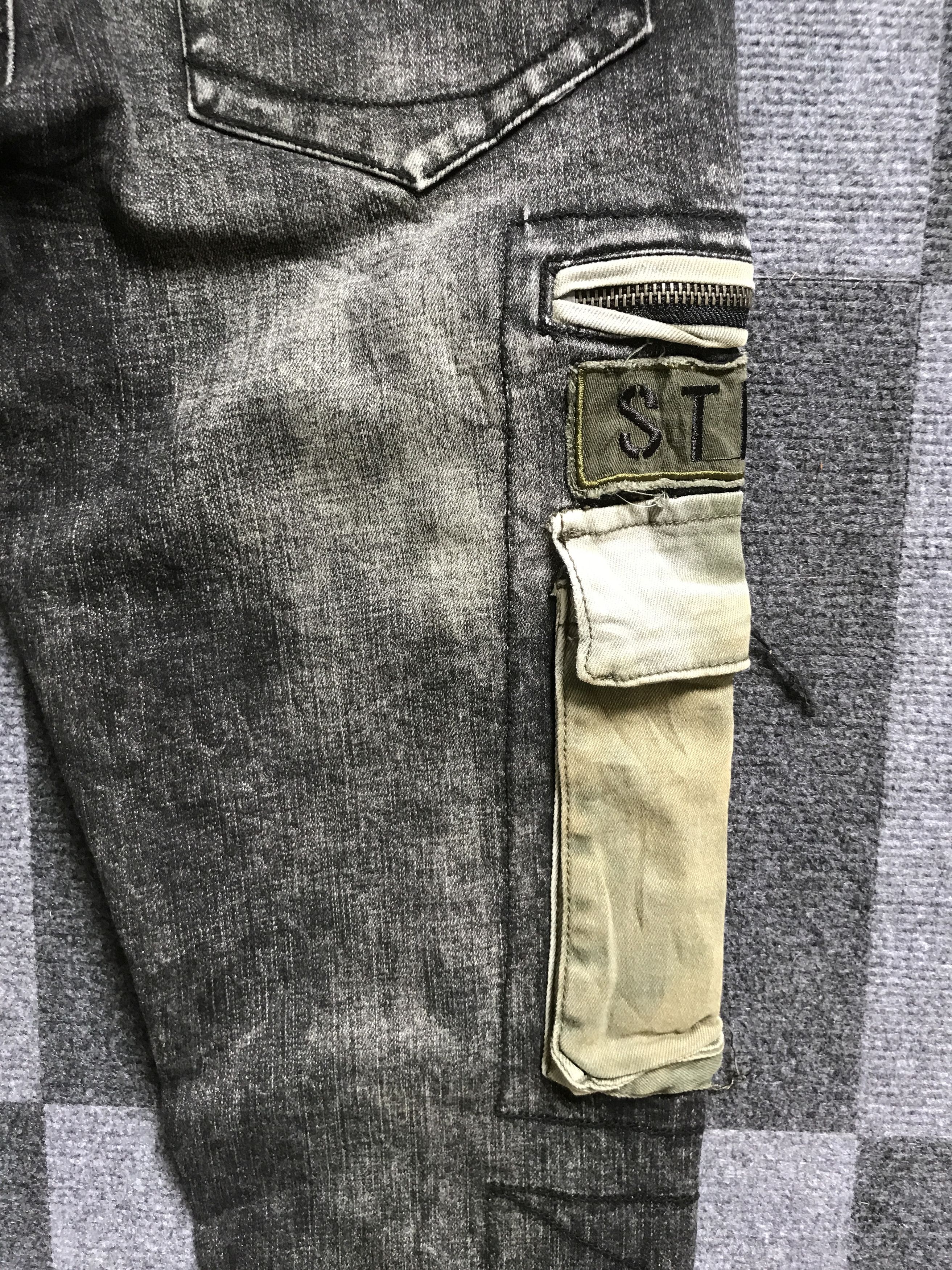 Seditionaries CP248 STAPLE Seditionaries Parachute Hybrid Skinny Jeans Size US 31 - 16 Thumbnail