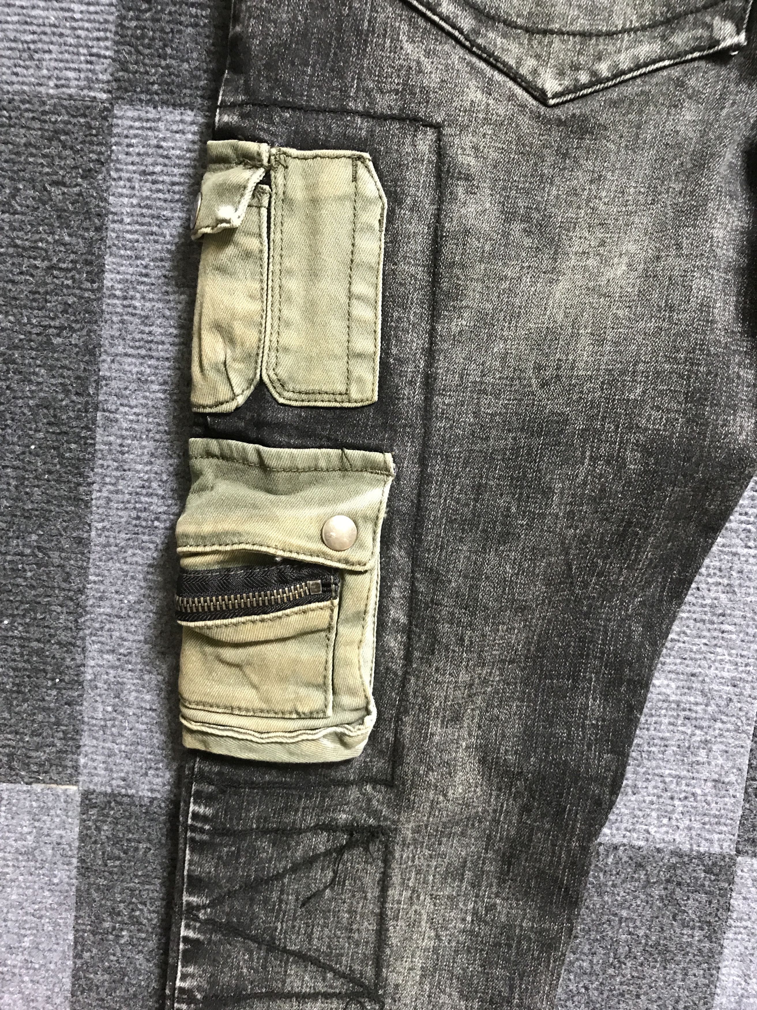 Seditionaries CP248 STAPLE Seditionaries Parachute Hybrid Skinny Jeans Size US 31 - 17 Thumbnail
