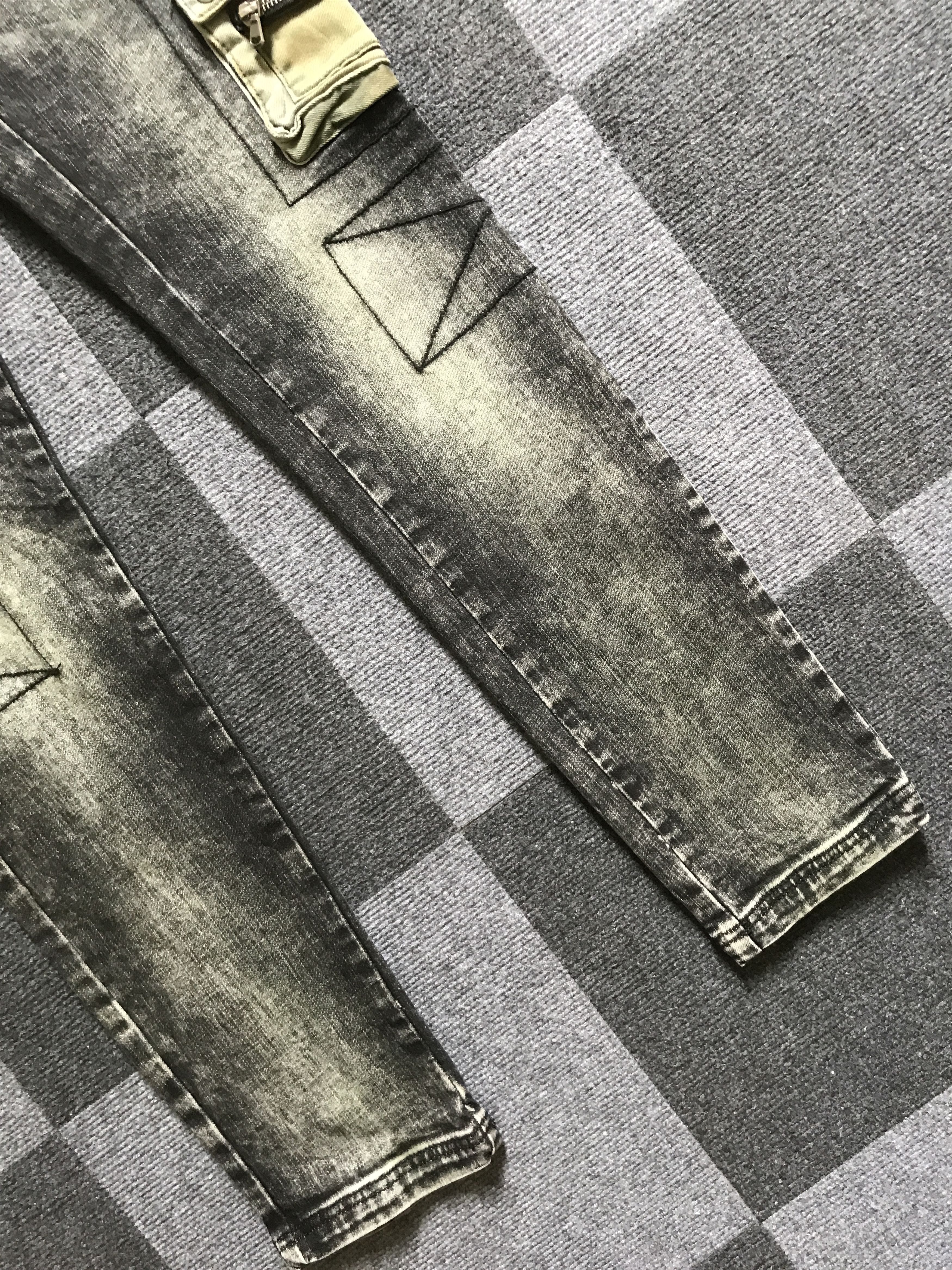 Seditionaries CP248 STAPLE Seditionaries Parachute Hybrid Skinny Jeans Size US 31 - 5 Thumbnail