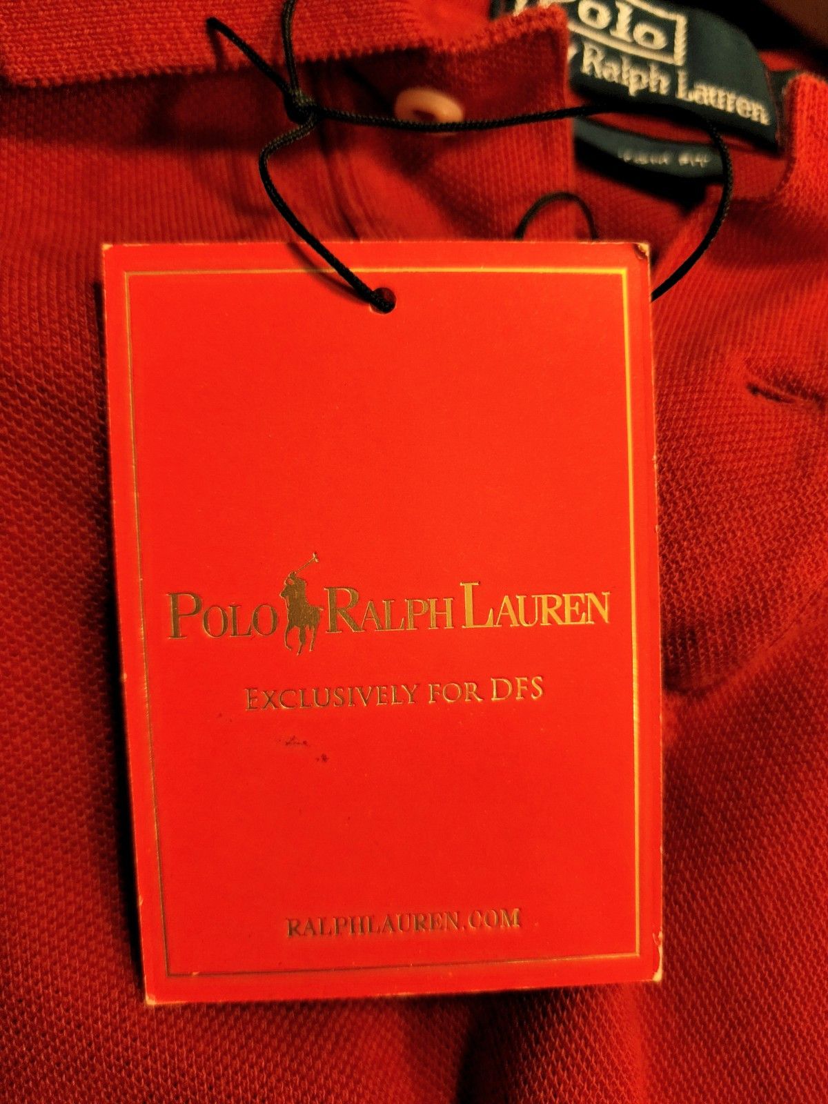 Polo Ralph Lauren RARE Polo by Ralph Lauren for DFS Chinese zodiac character M Size US M / EU 48-50 / 2 - 8 Thumbnail