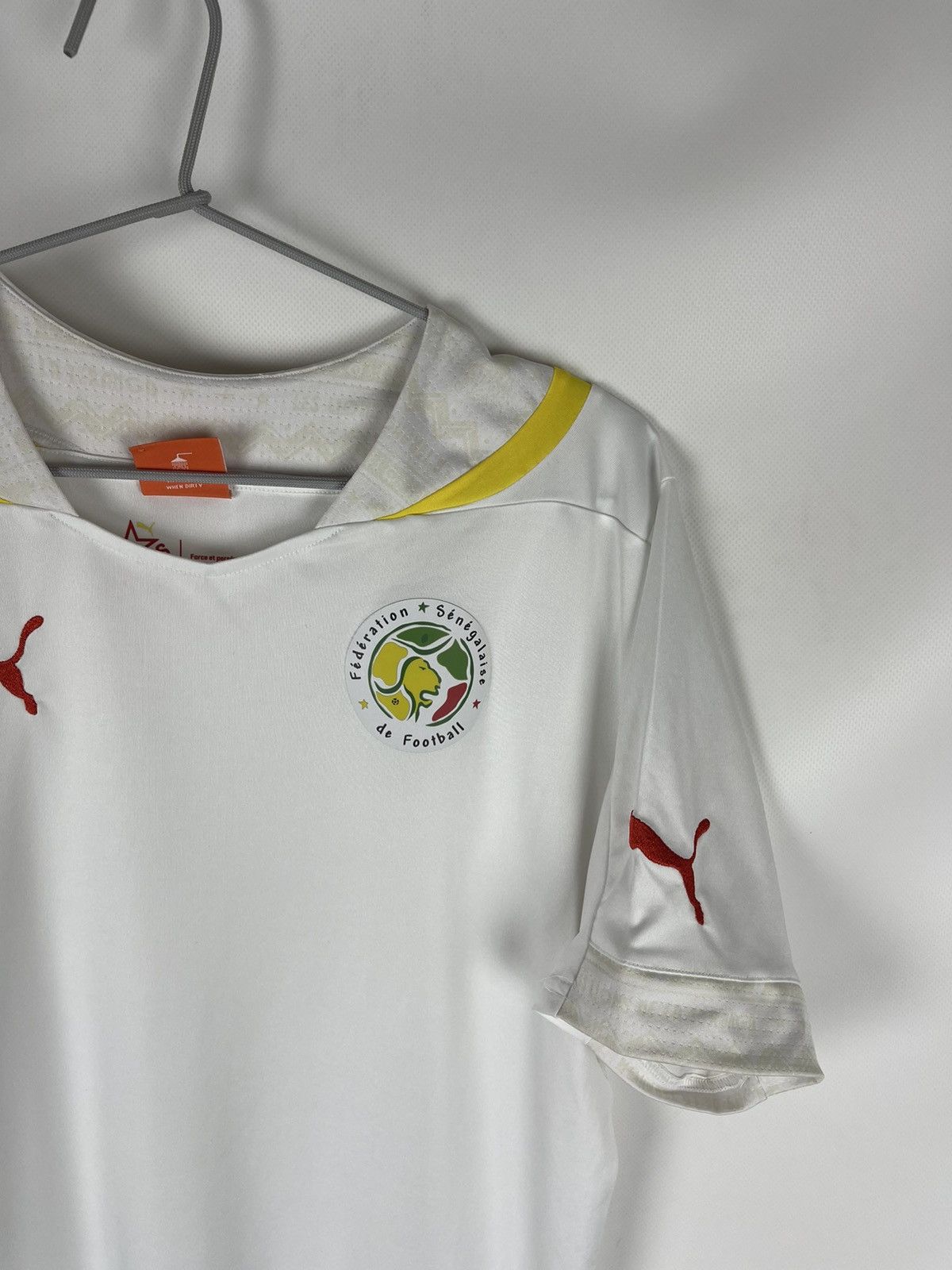 Puma Puma Senegal 2014 2015 home soccer jersey football shirt Size US S / EU 44-46 / 1 - 3 Thumbnail