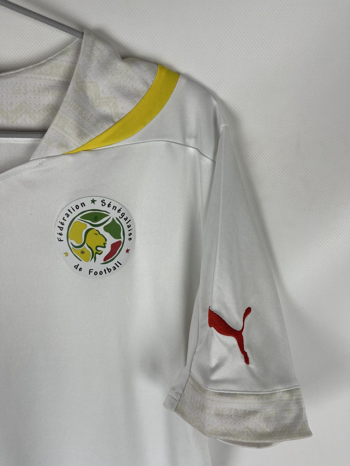 Puma Puma Senegal 2014 2015 home soccer jersey football shirt Size US S / EU 44-46 / 1 - 5 Thumbnail