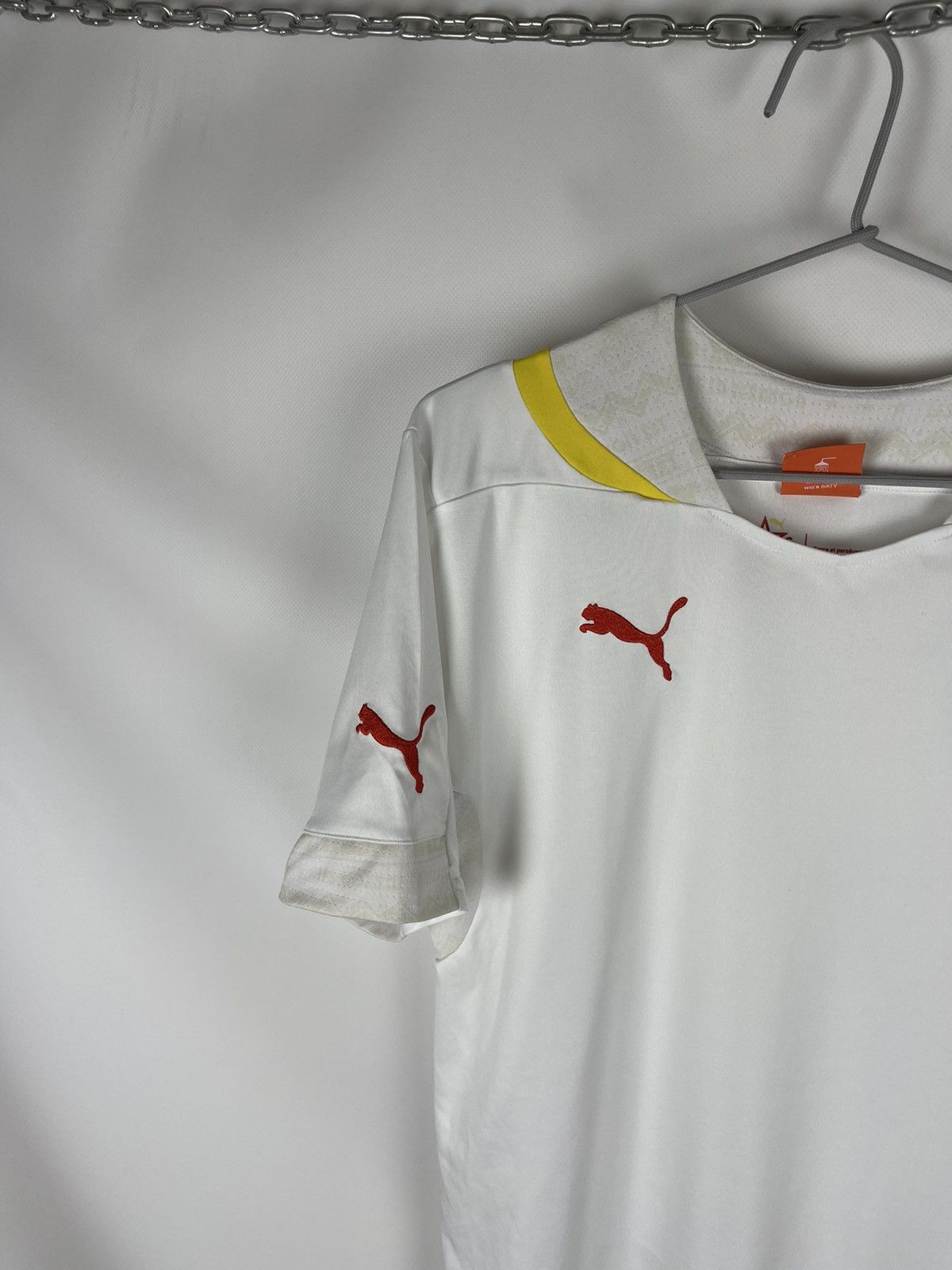 Puma Puma Senegal 2014 2015 home soccer jersey football shirt Size US S / EU 44-46 / 1 - 2 Thumbnail