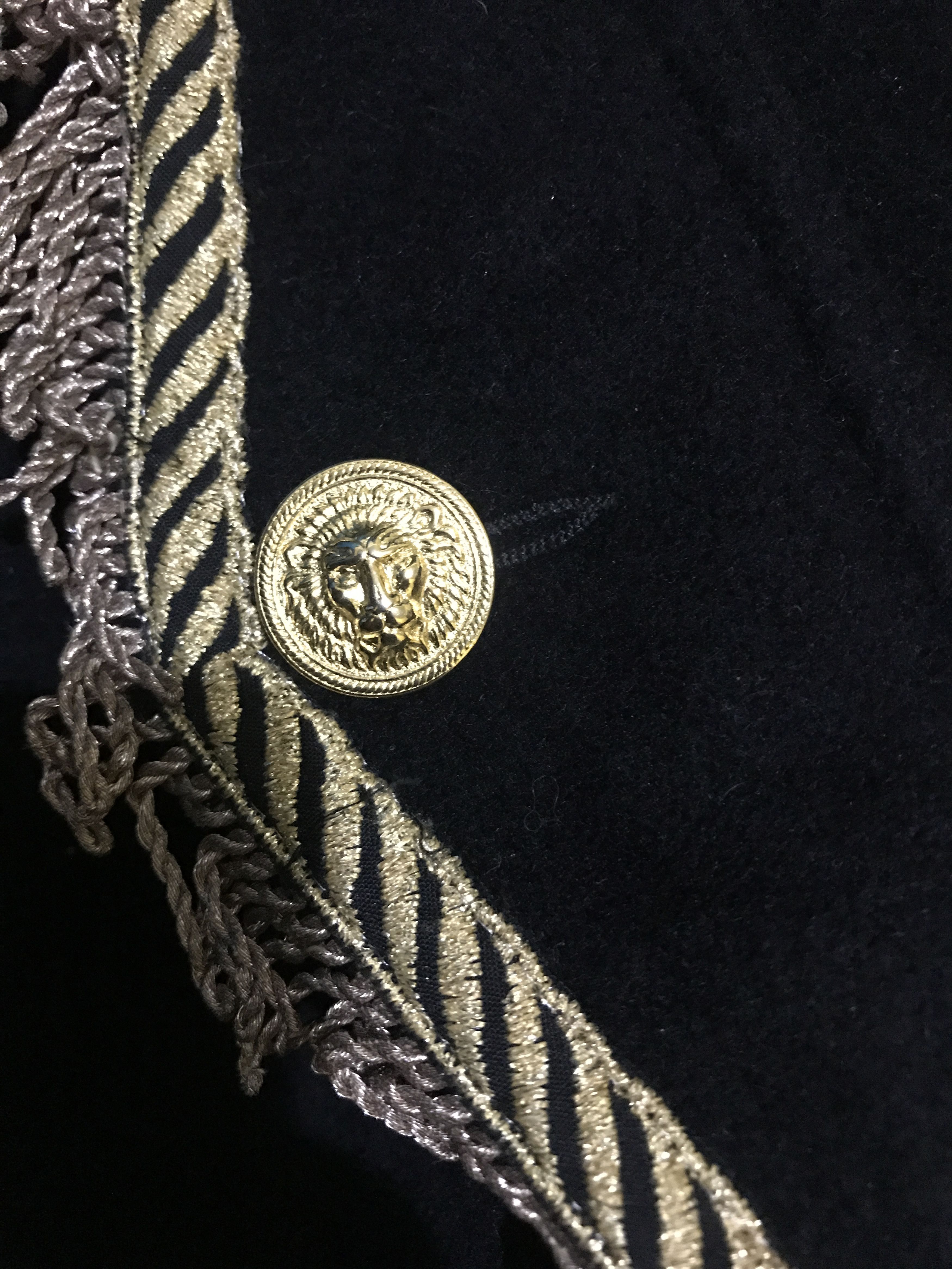 Versace Versus Gianni Versace Wool Duffle Hooded Jacket Size US L / EU 52-54 / 3 - 4 Thumbnail