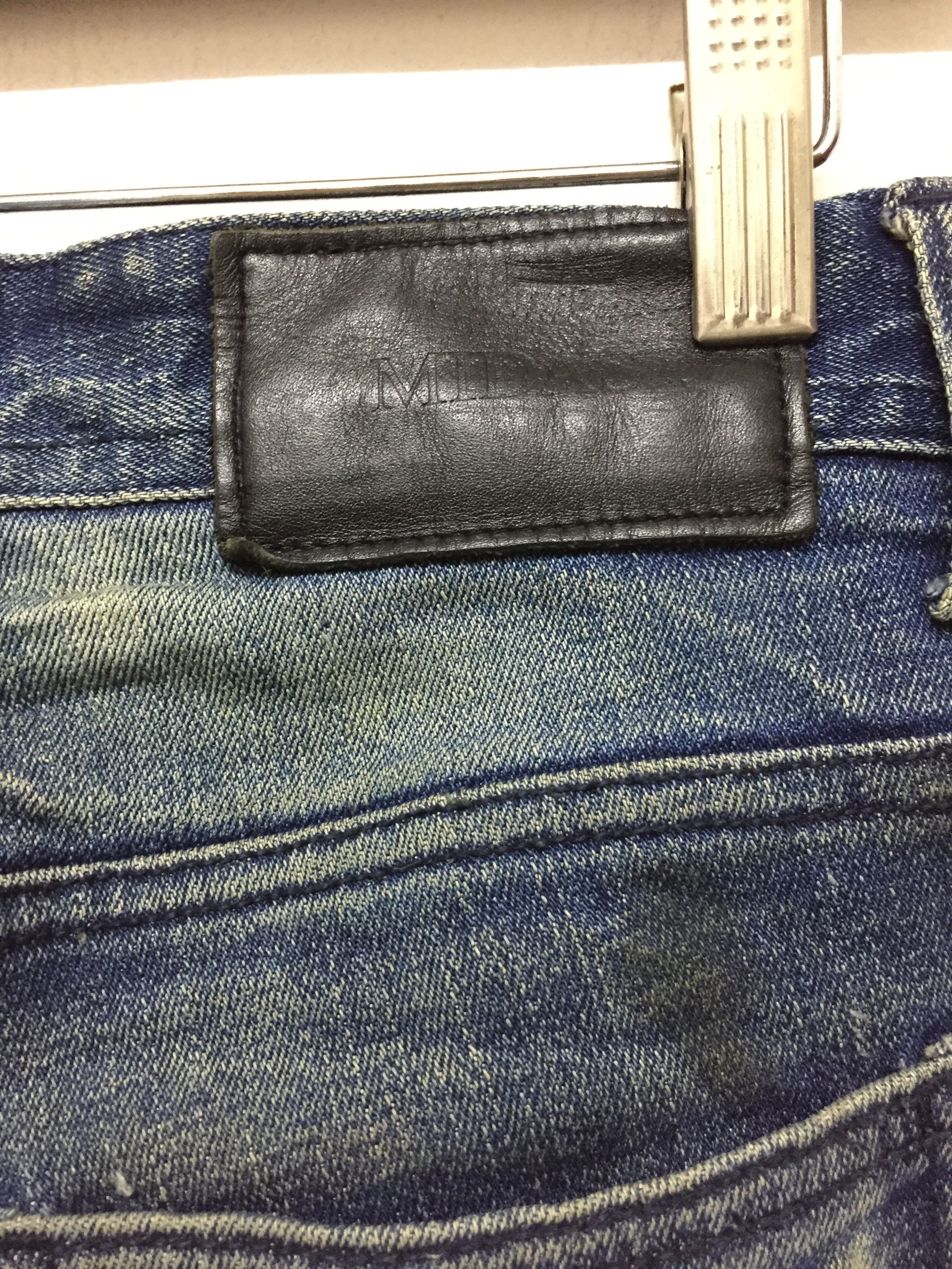 Tornado Mart 2000s MIDAS Japan faded-out distressed slim denim Size US 28 / EU 44 - 16 Thumbnail