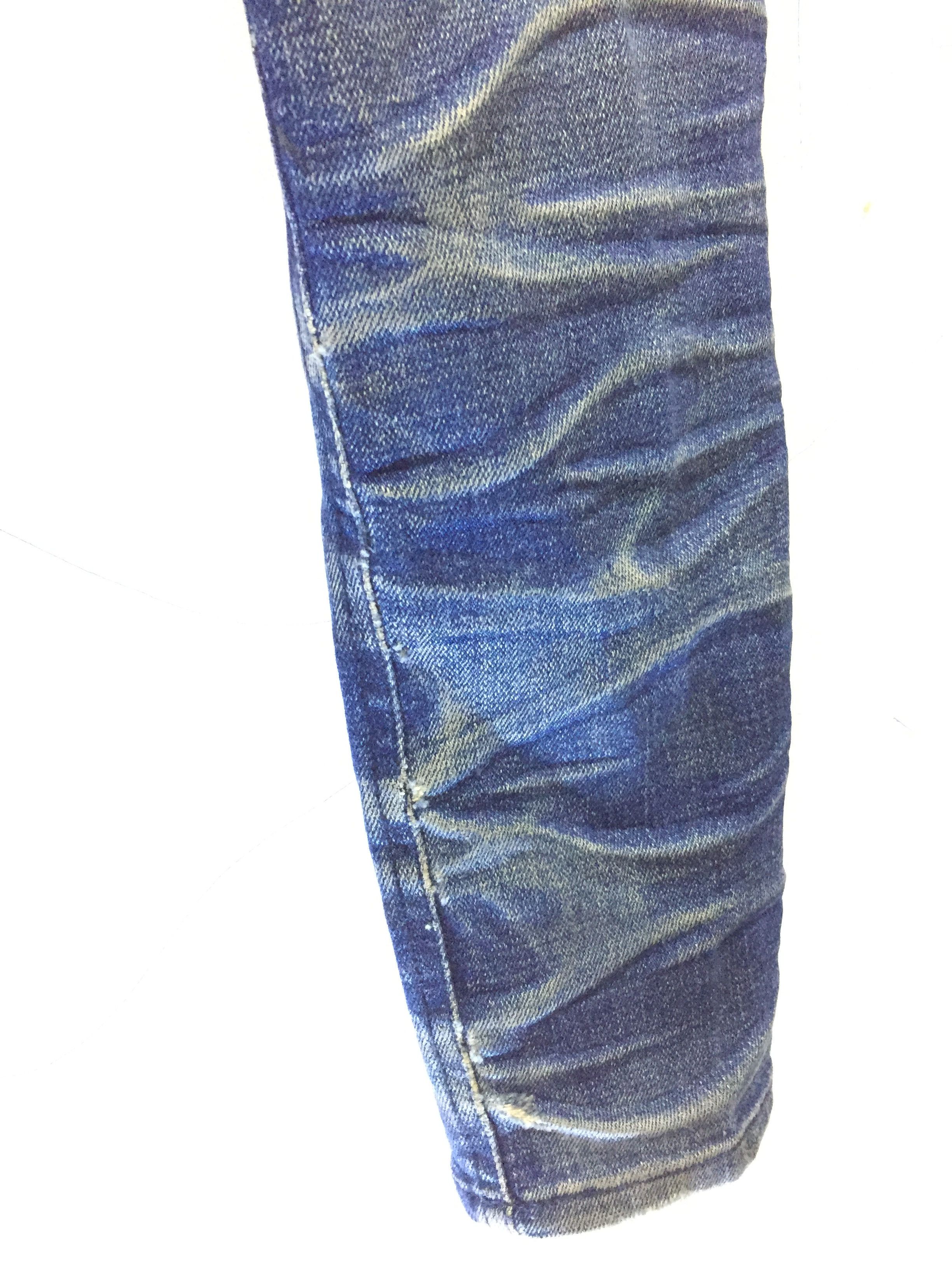 Tornado Mart 2000s MIDAS Japan faded-out distressed slim denim Size US 28 / EU 44 - 17 Thumbnail