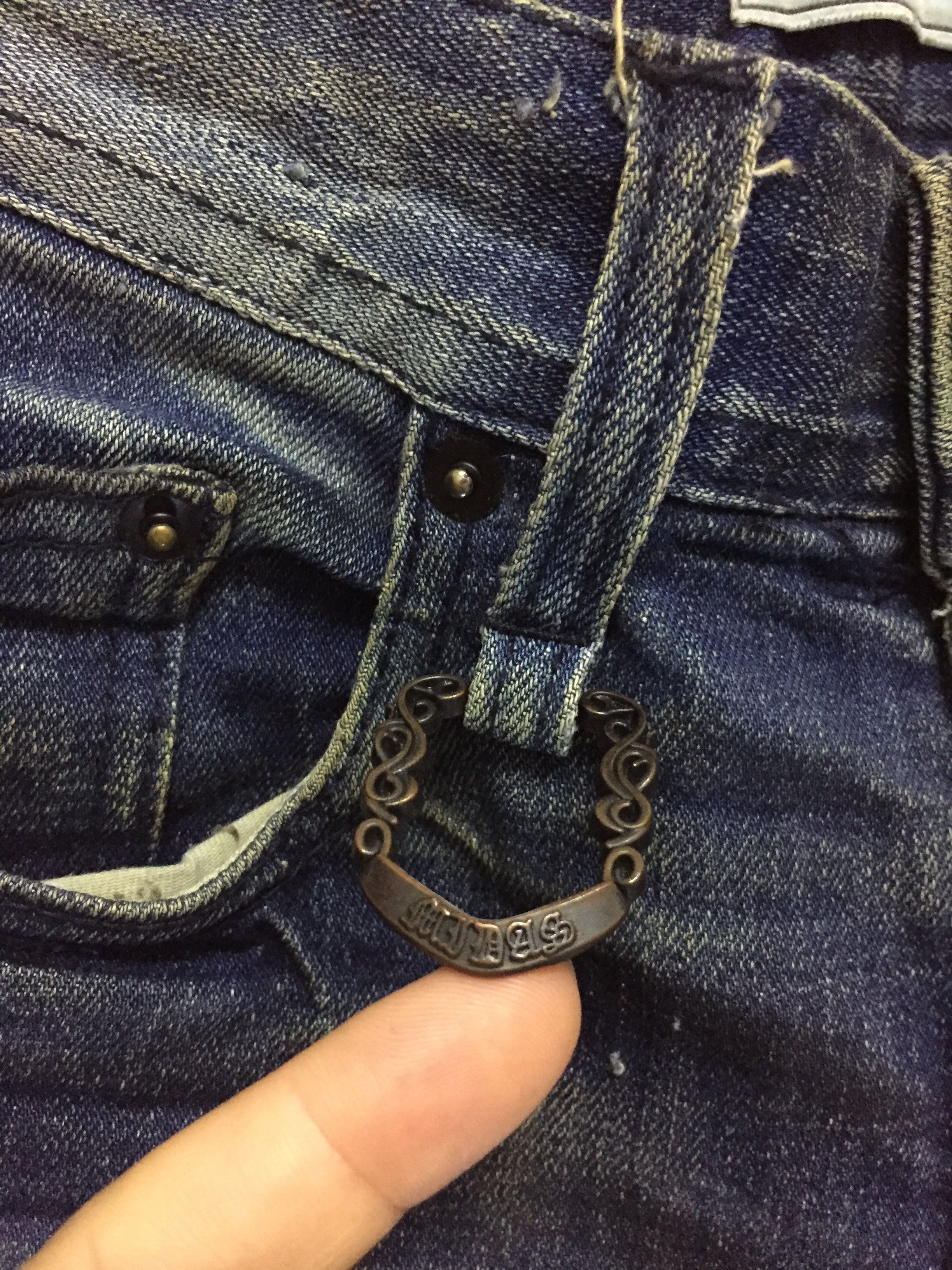 Tornado Mart 2000s MIDAS Japan faded-out distressed slim denim Size US 28 / EU 44 - 10 Thumbnail