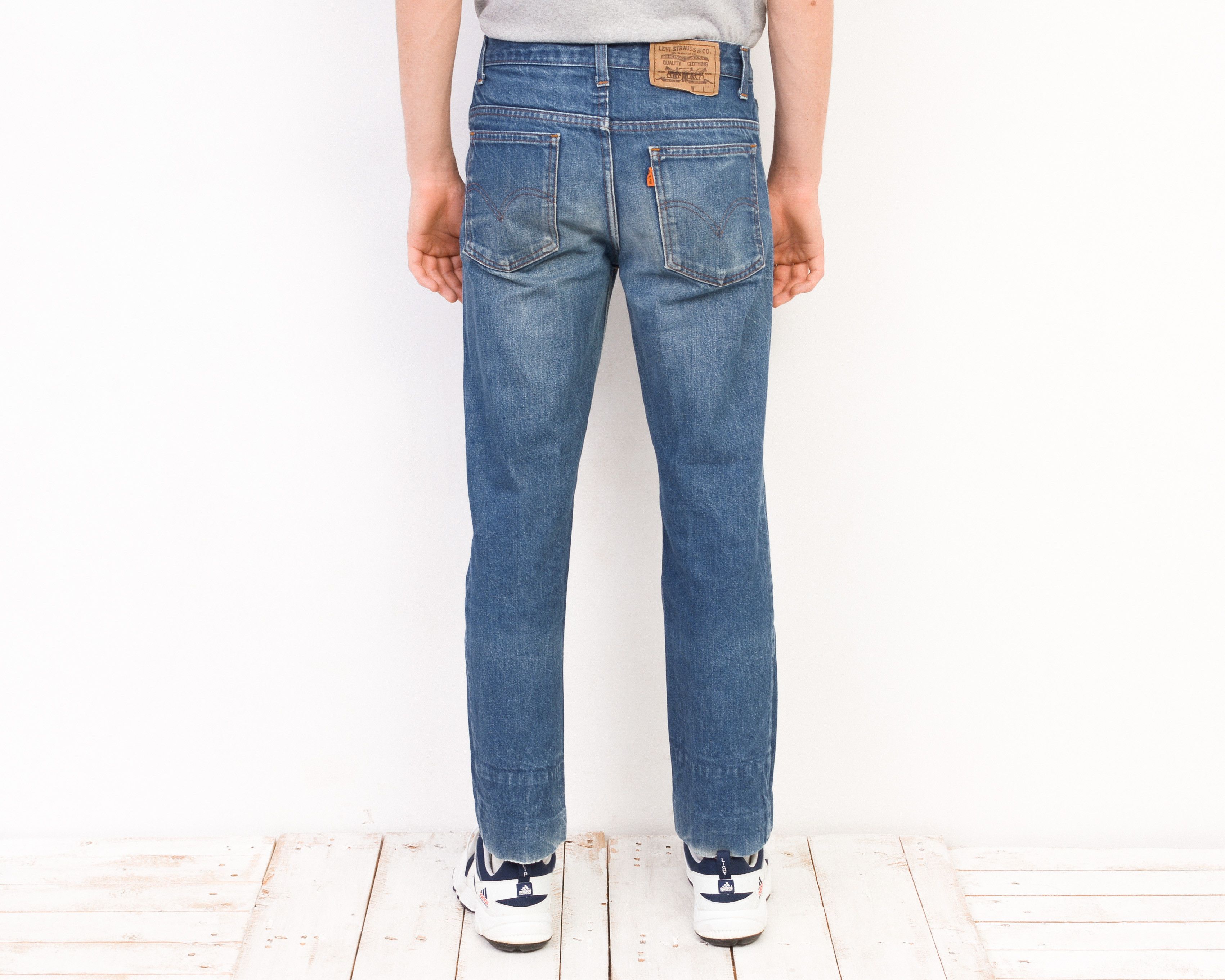 Levi's 610 0217 Jeans W31 L30 Rare Pants Trousers Orange Tab Size US 31 - 4 Thumbnail