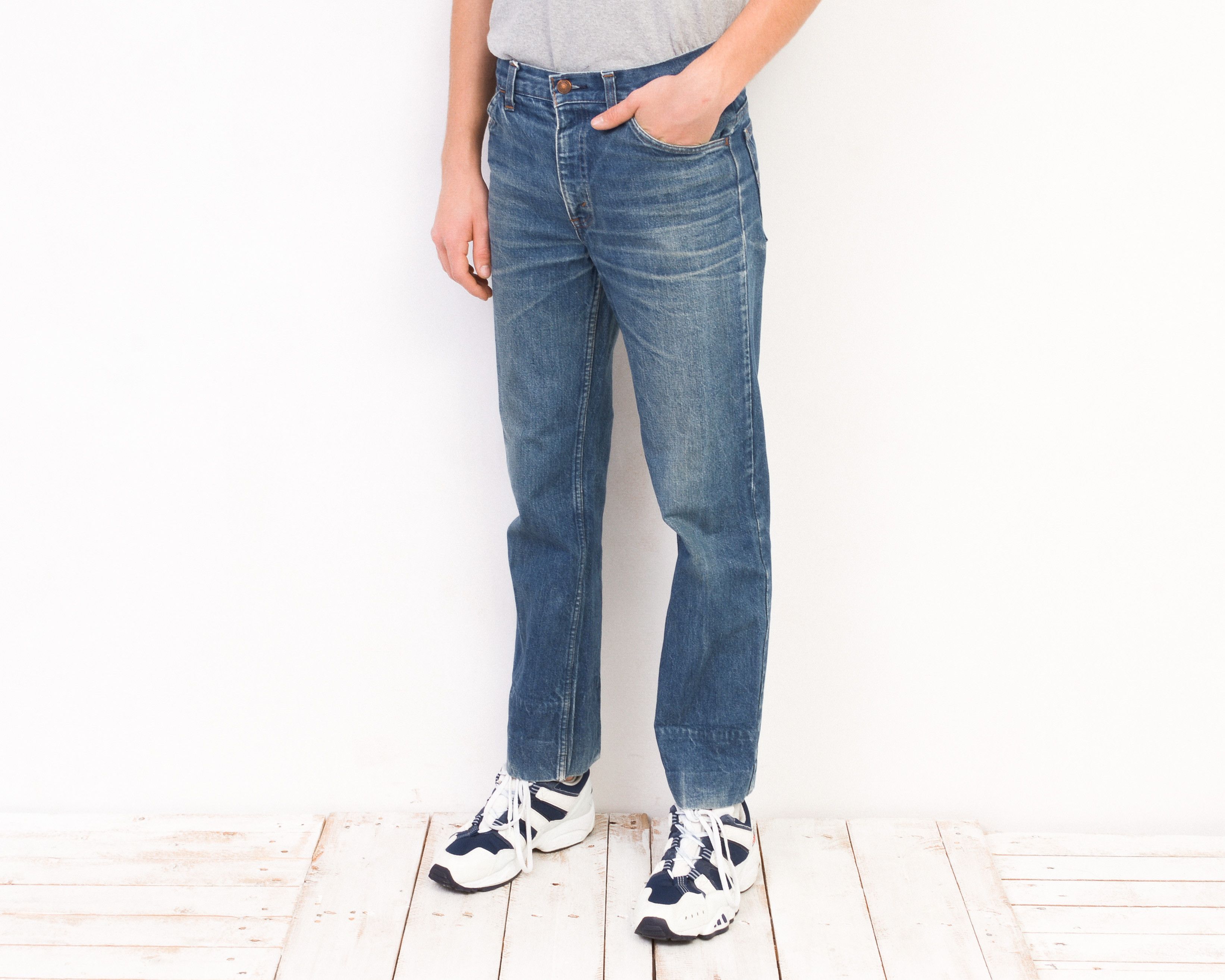 Levi's 610 0217 Jeans W31 L30 Rare Pants Trousers Orange Tab Size US 31 - 3 Thumbnail