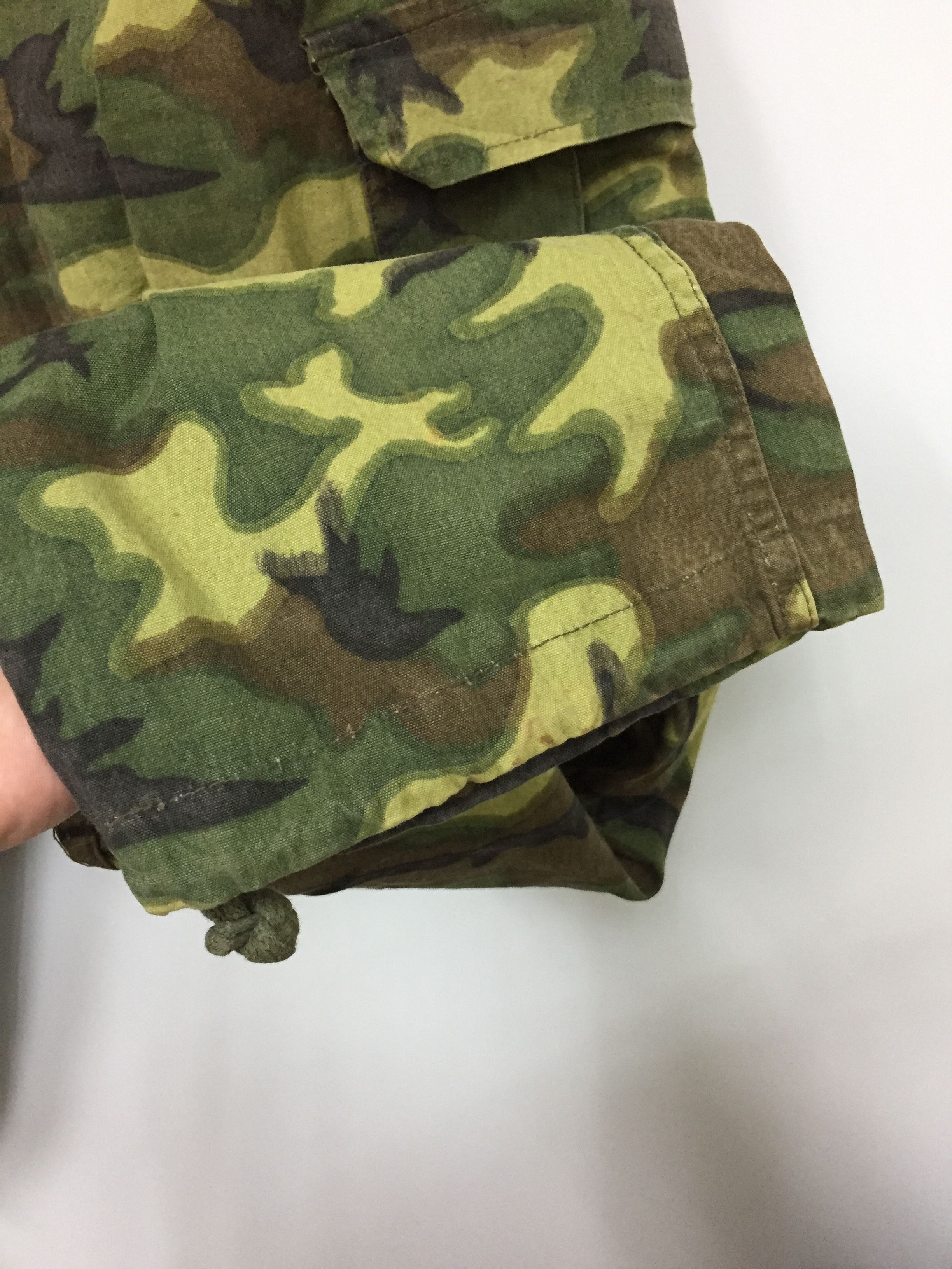 Wtaps Vtg HOUSTON camouflage Tactical Adjustable Drawstring Hem Size US 31 - 5 Thumbnail