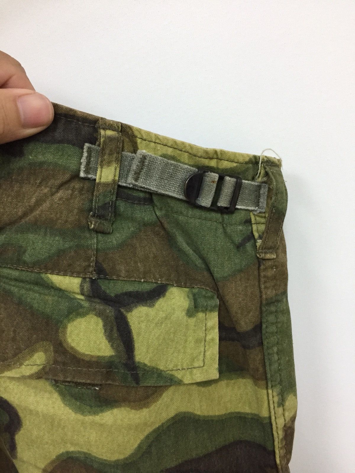 Wtaps Vtg HOUSTON camouflage Tactical Adjustable Drawstring Hem Size US 31 - 9 Thumbnail