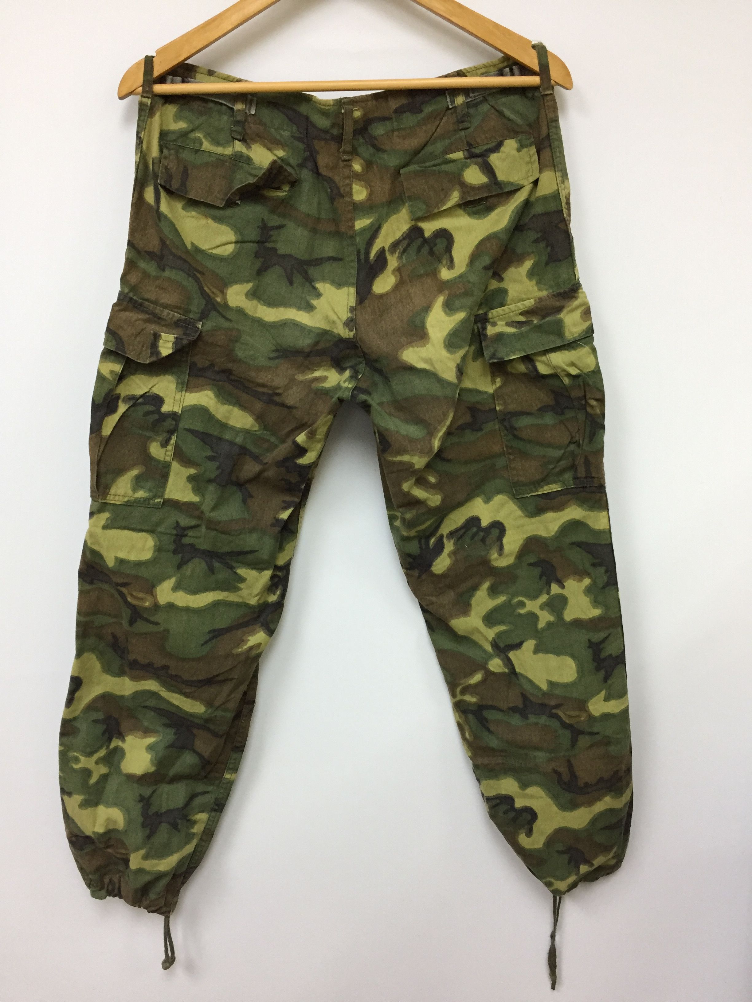 Wtaps Vtg HOUSTON camouflage Tactical Adjustable Drawstring Hem Size US 31 - 6 Thumbnail