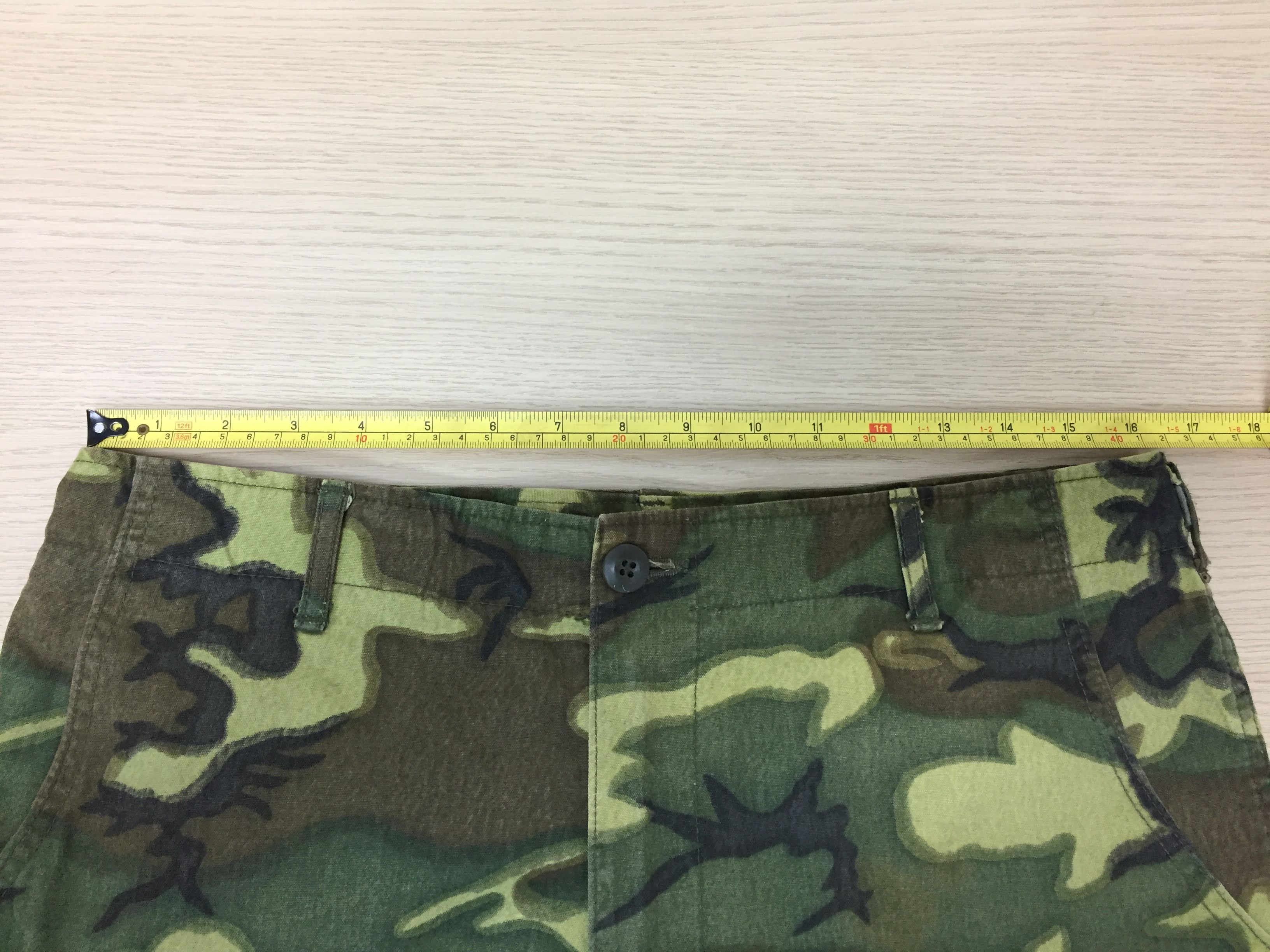 Wtaps Vtg HOUSTON camouflage Tactical Adjustable Drawstring Hem Size US 31 - 12 Thumbnail