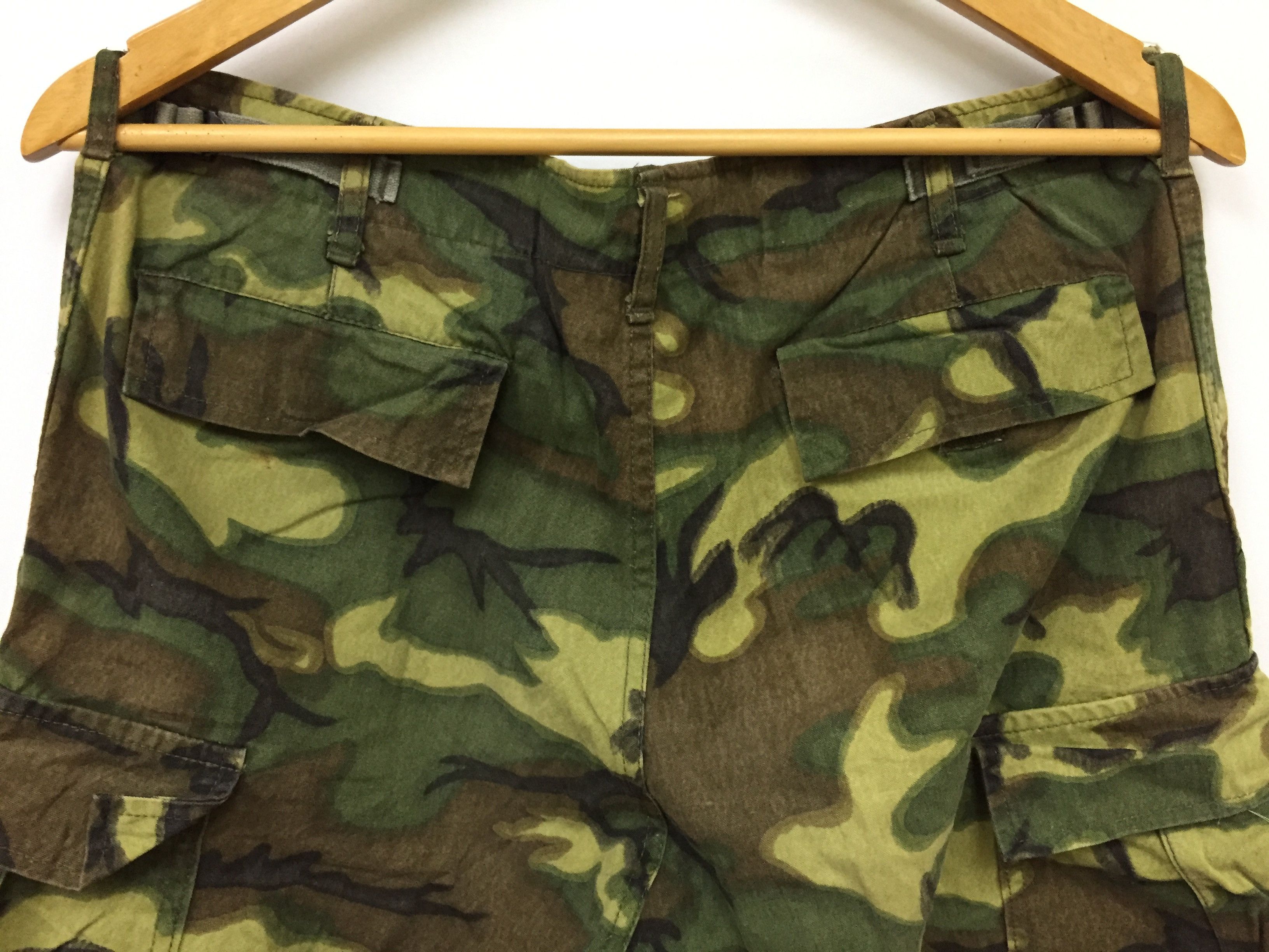 Wtaps Vtg HOUSTON camouflage Tactical Adjustable Drawstring Hem Size US 31 - 7 Thumbnail