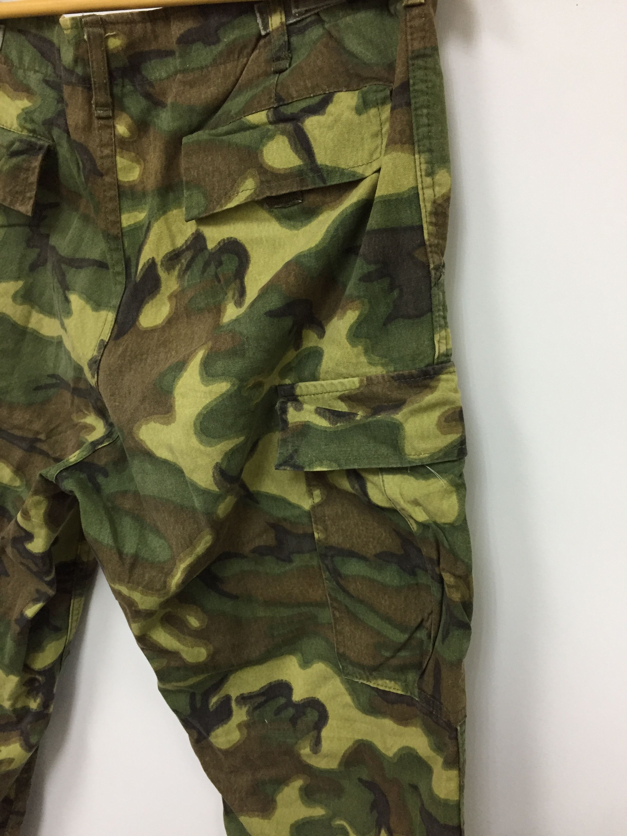 Wtaps Vtg HOUSTON camouflage Tactical Adjustable Drawstring Hem Size US 31 - 8 Thumbnail