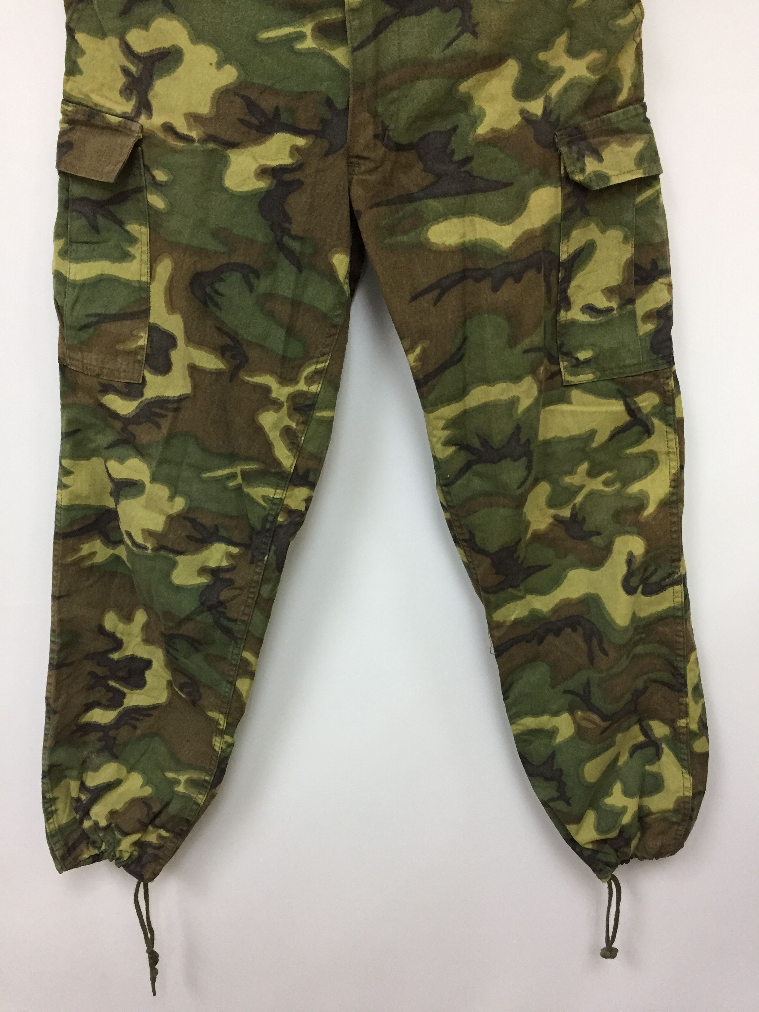Wtaps Vtg HOUSTON camouflage Tactical Adjustable Drawstring Hem Size US 31 - 4 Thumbnail