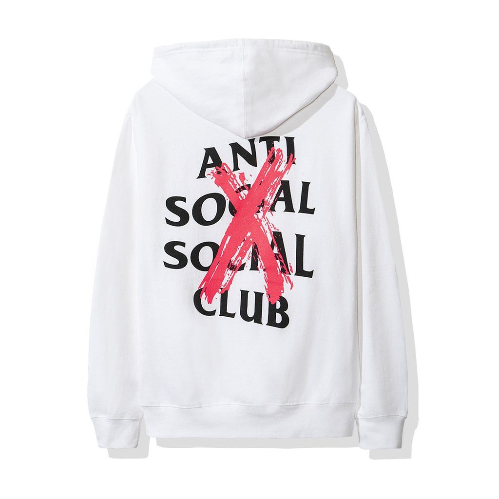 Assc cancelled top hoodie white / green