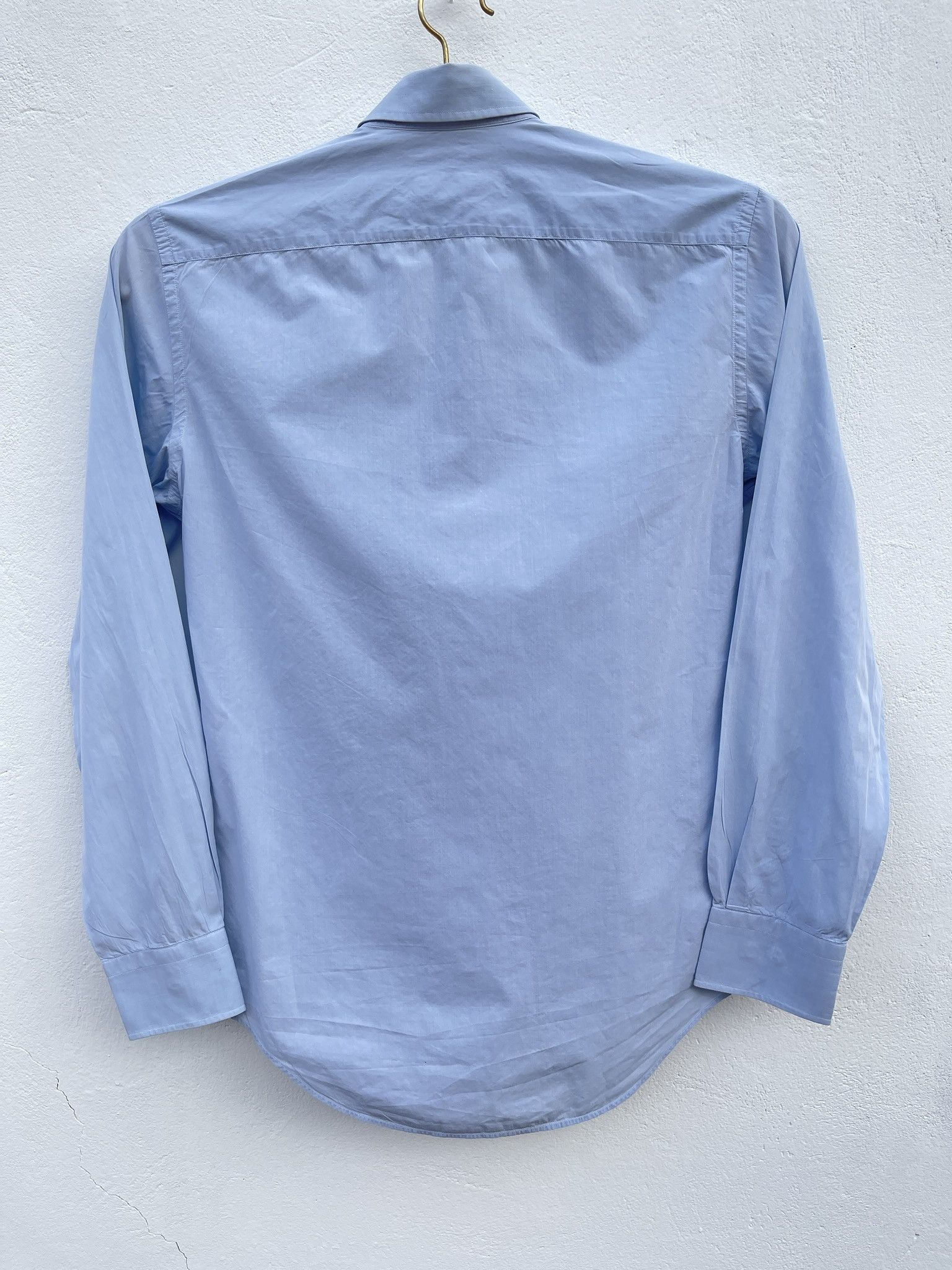 Lanvin 🔥Lanvin shirt light cotton blue size Small Size US S / EU 44-46 / 1 - 4 Thumbnail