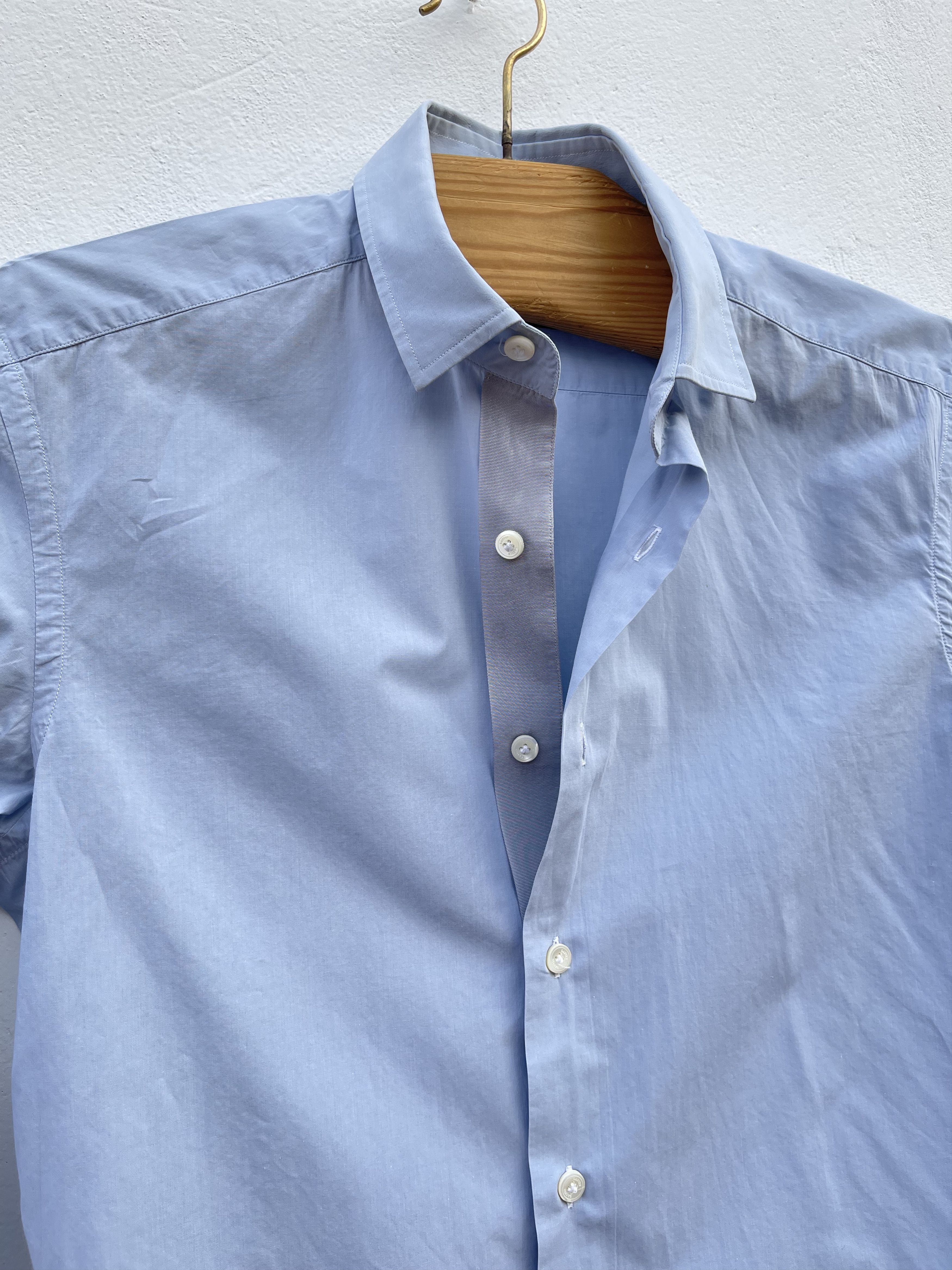 Lanvin 🔥Lanvin shirt light cotton blue size Small Size US S / EU 44-46 / 1 - 5 Thumbnail