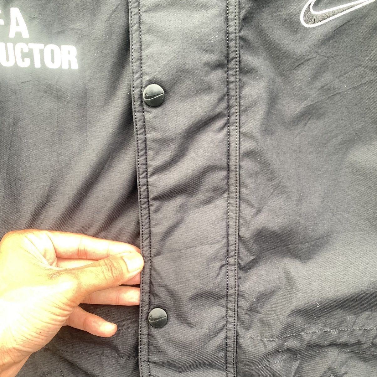 Nike Vintage NIKE Centre Logo Winter Fleece Parka Jacket Size US XL / EU 56 / 4 - 10 Thumbnail