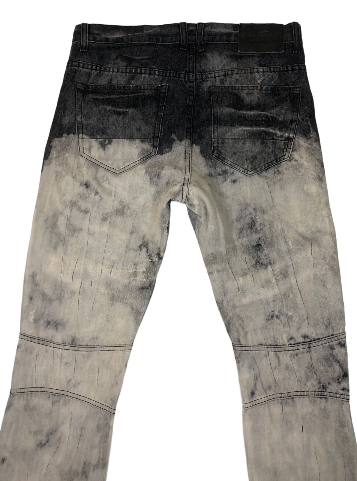 Japanese Brand Japanese Brand Odd Culture Acid Wash Biker Style Jeans Size US 35 - 8 Thumbnail
