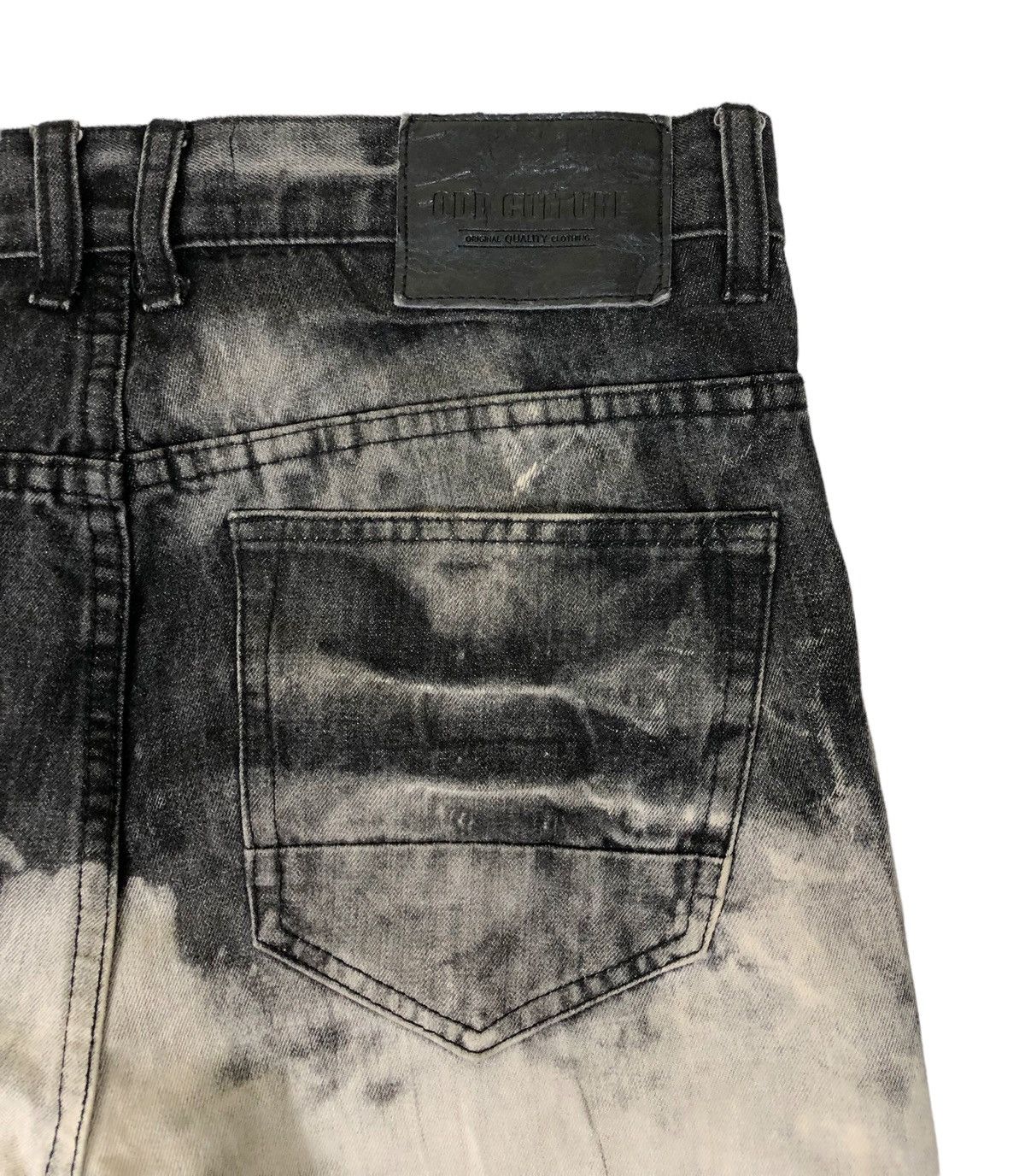 Japanese Brand Japanese Brand Odd Culture Acid Wash Biker Style Jeans Size US 35 - 10 Thumbnail