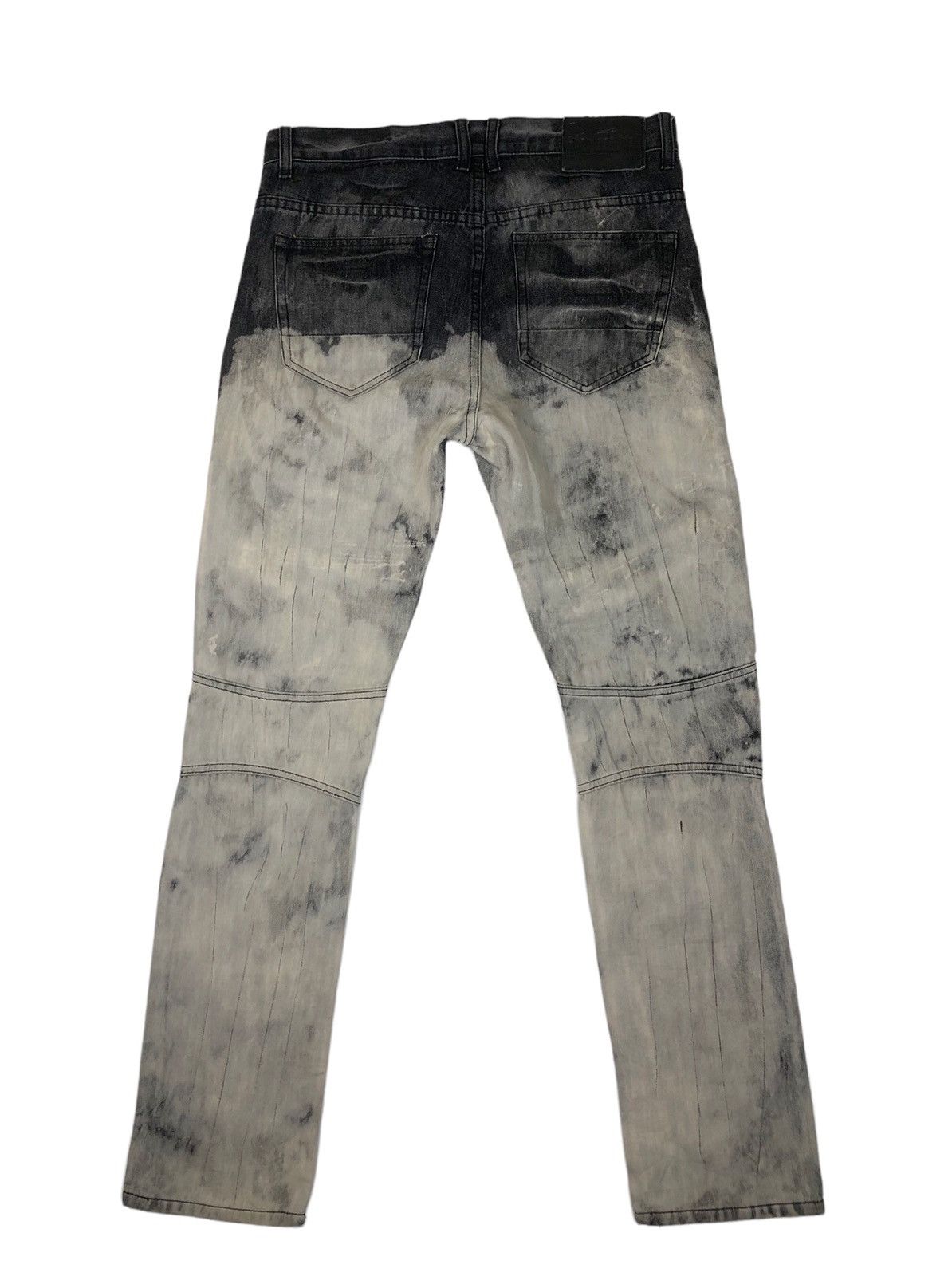 Japanese Brand Japanese Brand Odd Culture Acid Wash Biker Style Jeans Size US 35 - 2 Thumbnail