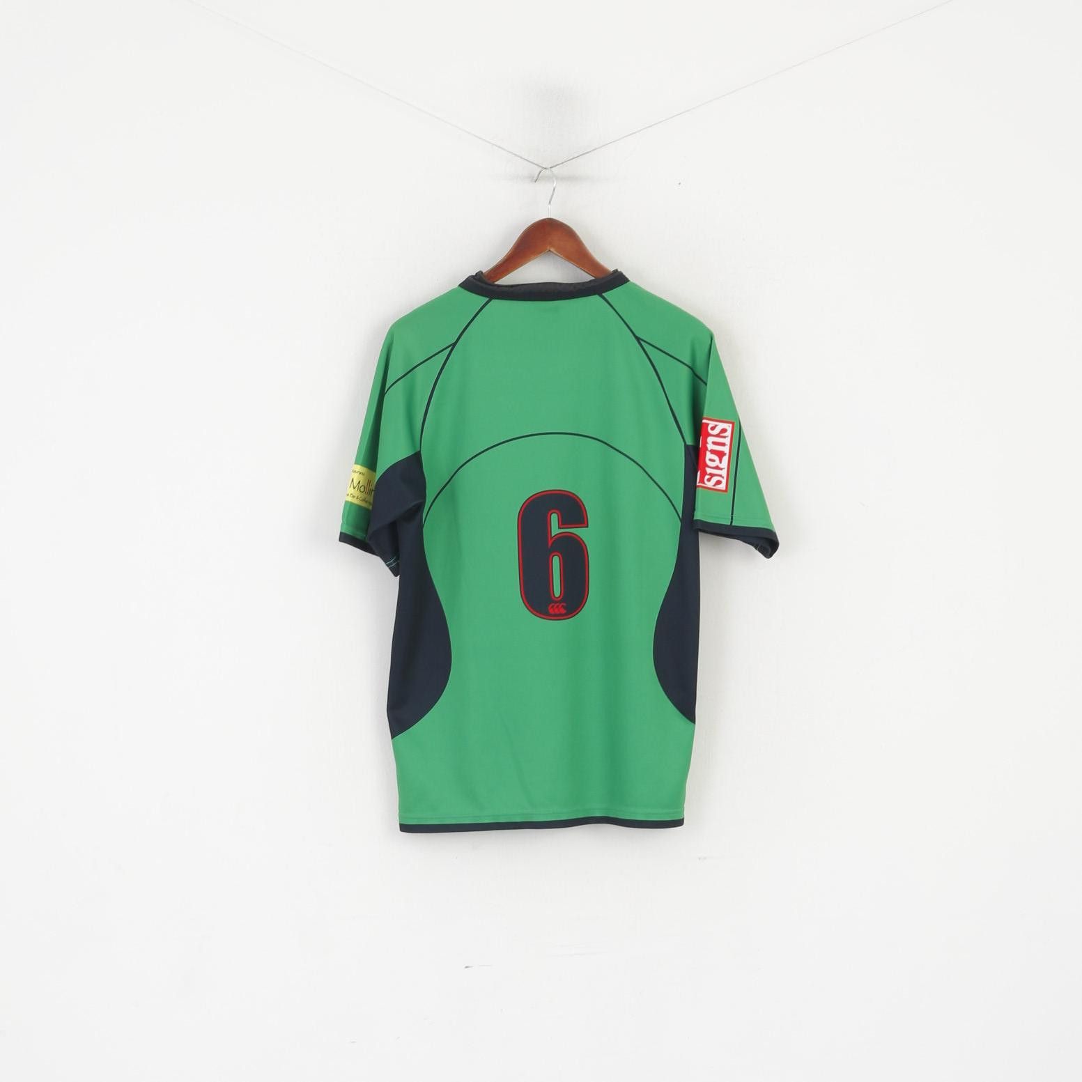 Canterbury of New Zealand × Vintage Canterbury Of New Zealand Men M Shirt Green Wheatsheaf 6159 Size US M / EU 48-50 / 2 - 5 Thumbnail