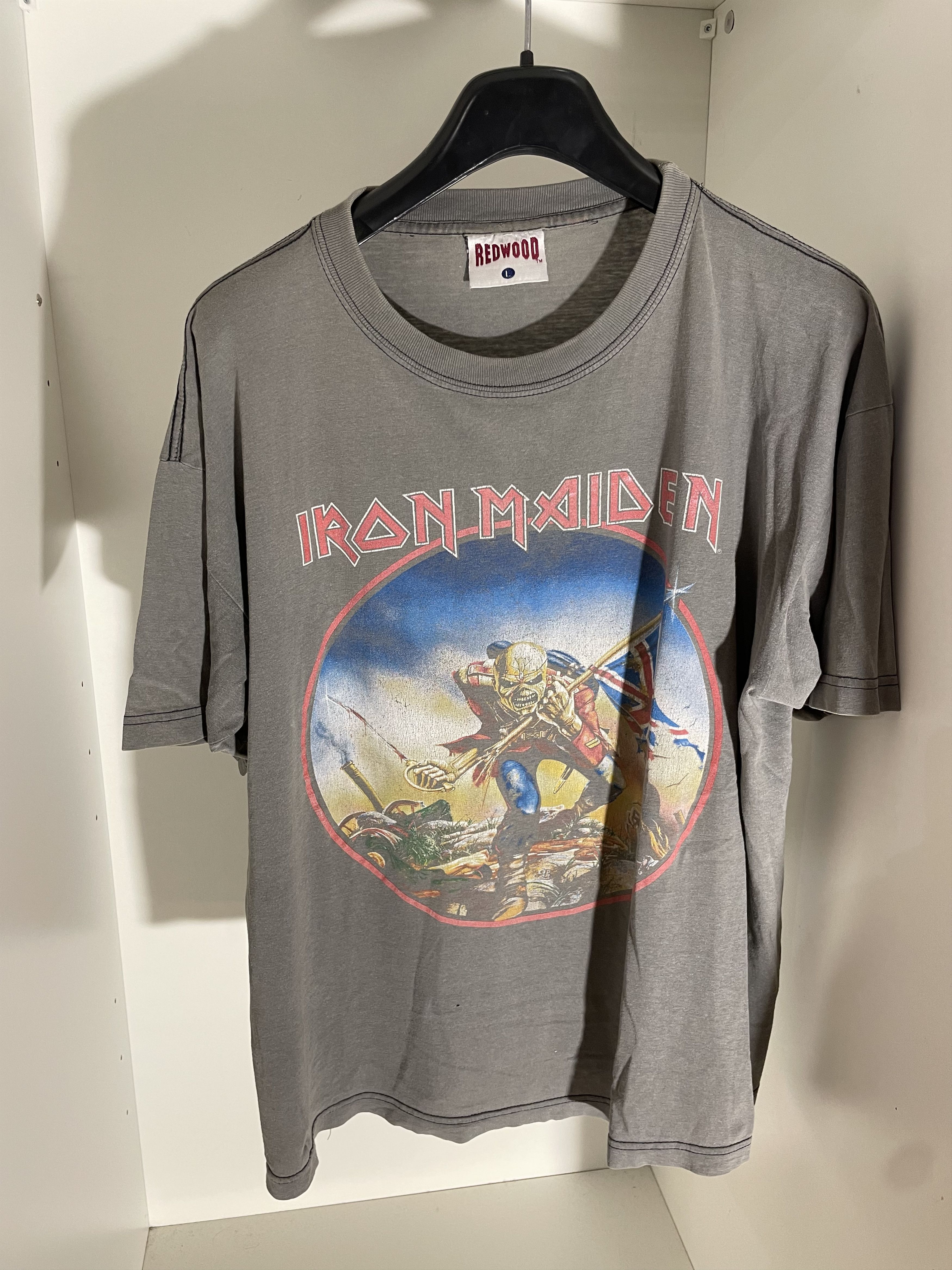 Band Tees Vintage Iron maiden 90s European 1999 tour tee Size US L / EU 52-54 / 3 - 1 Thumbnail