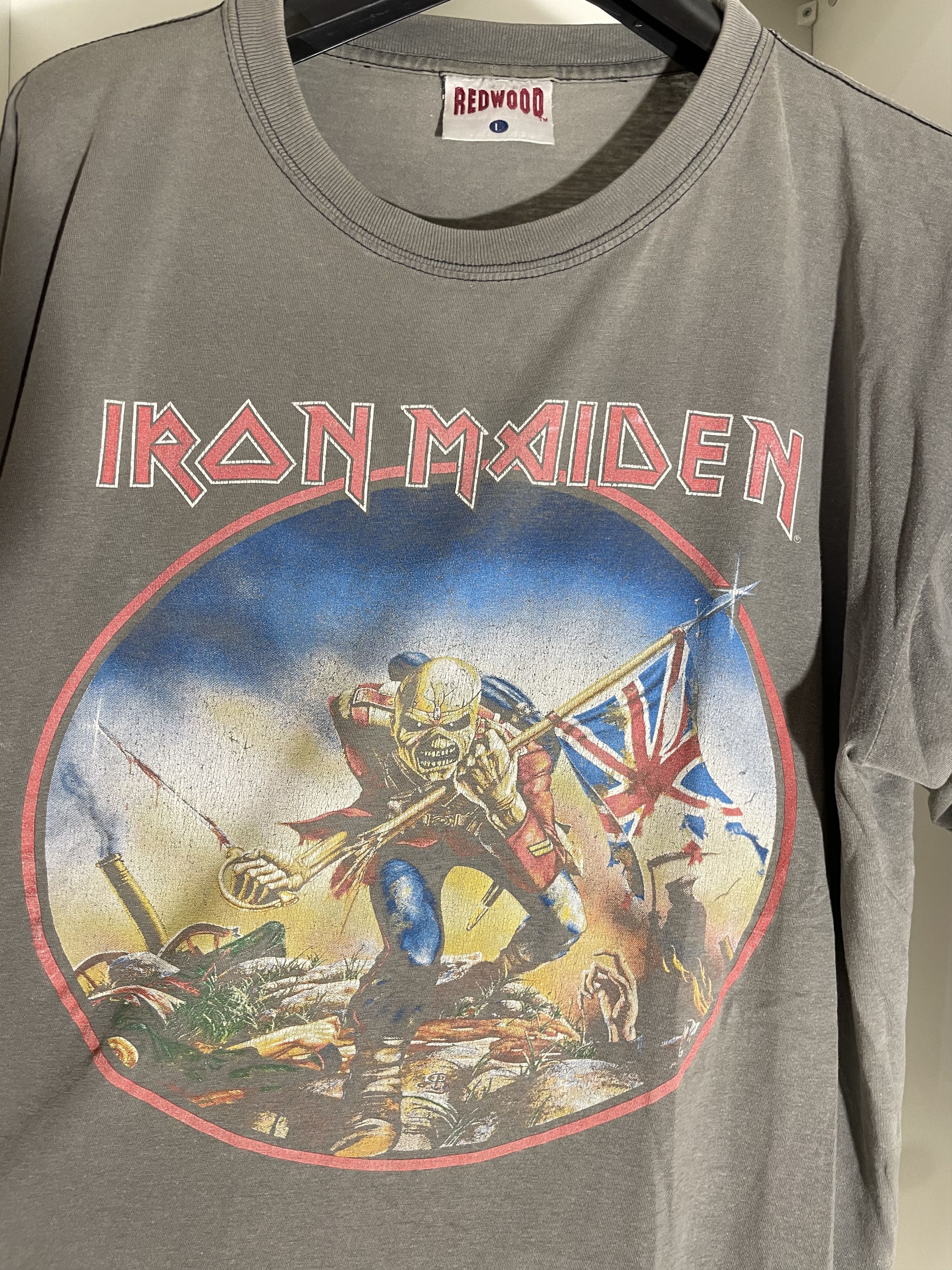 Band Tees Vintage Iron maiden 90s European 1999 tour tee Size US L / EU 52-54 / 3 - 2 Thumbnail