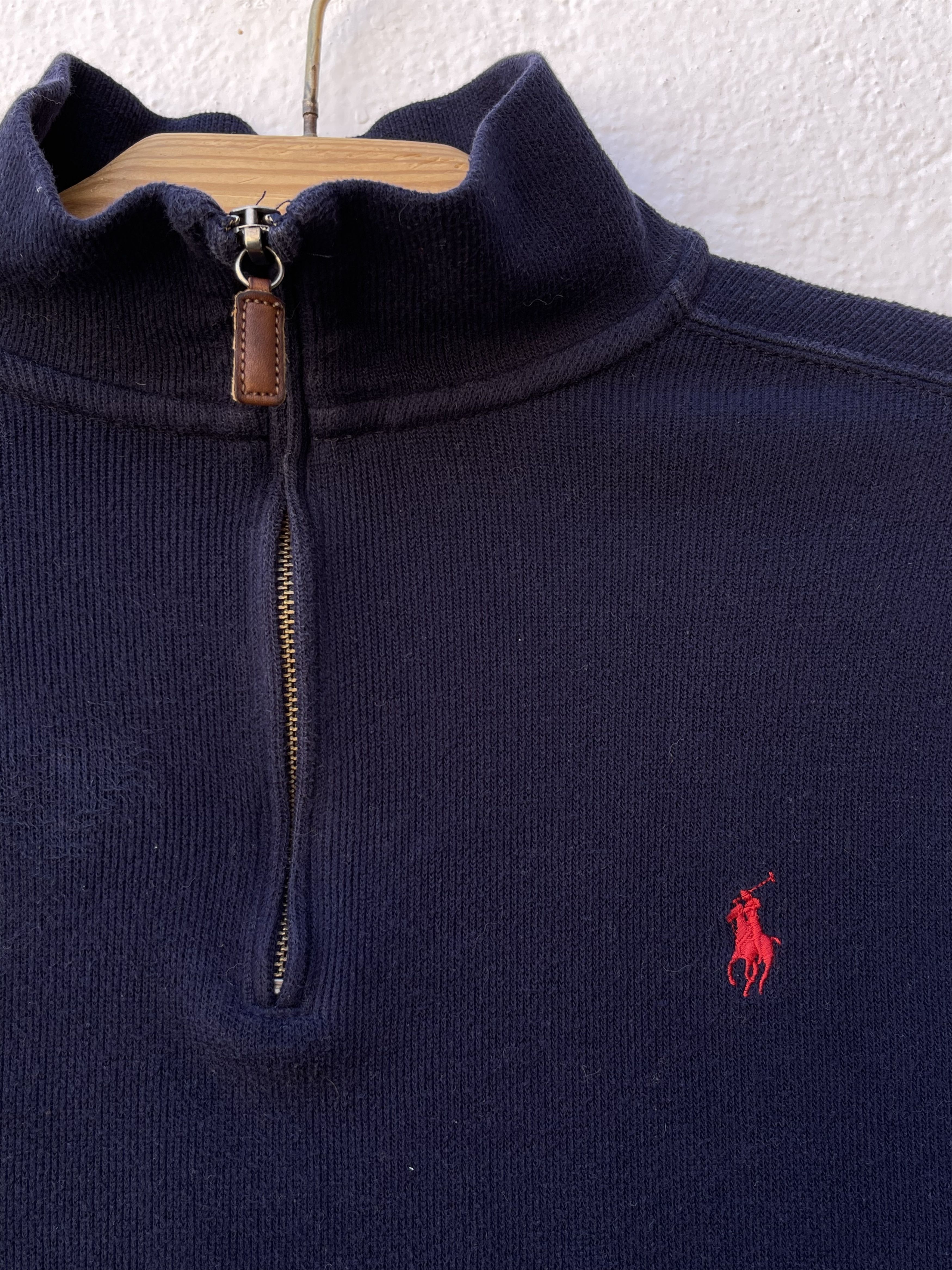 Polo Ralph Lauren 🔥 Halfzip Polo Ralph Lauren Jumper sweater turtleneck M Size US M / EU 48-50 / 2 - 2 Thumbnail
