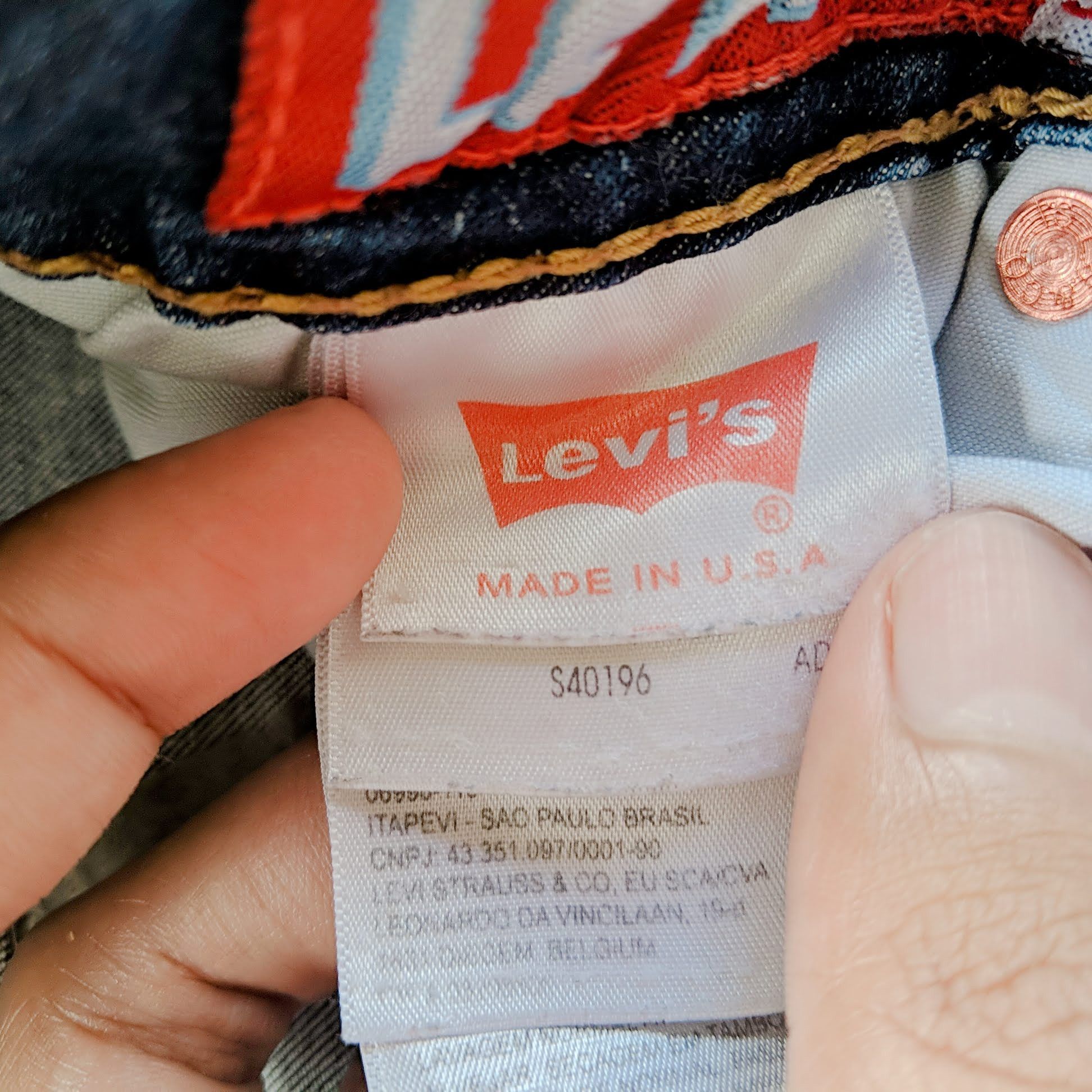 Jean × Levi's × Vintage Vintage Levi’s Made In USA Jean Denim Pants W30 Size US 30 / EU 46 - 6 Thumbnail