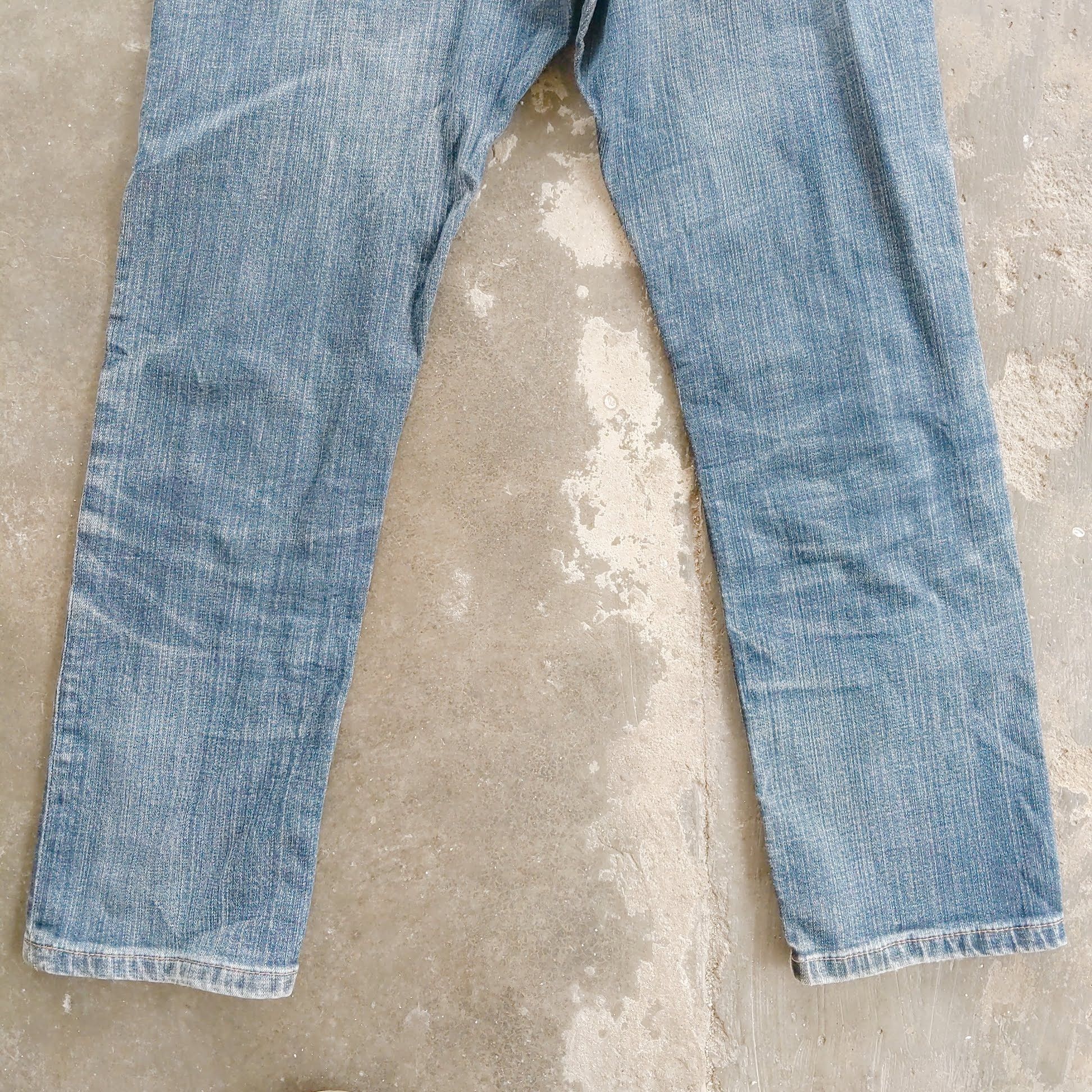 Japanese Brand Vintage Japanese Faded Distressed Denim Jean Pants W30 Size US 30 / EU 46 - 12 Thumbnail
