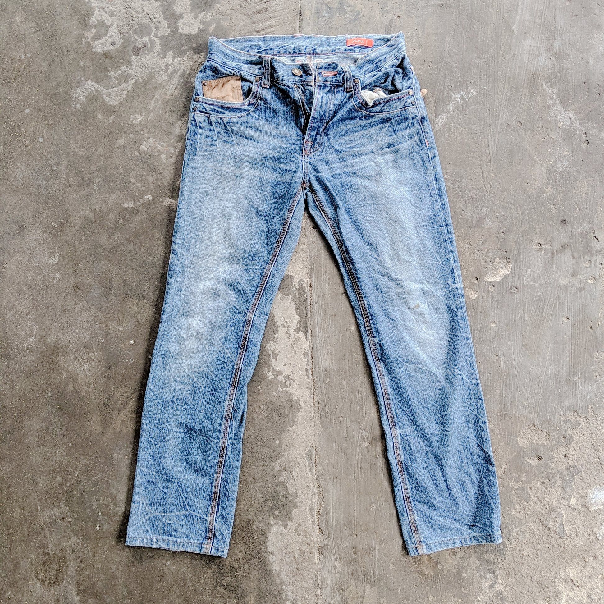 Japanese Brand W30💥Avail Avant Garde Faded Rare Pocket Trousers Denim Pants Size US 30 / EU 46 - 1 Thumbnail