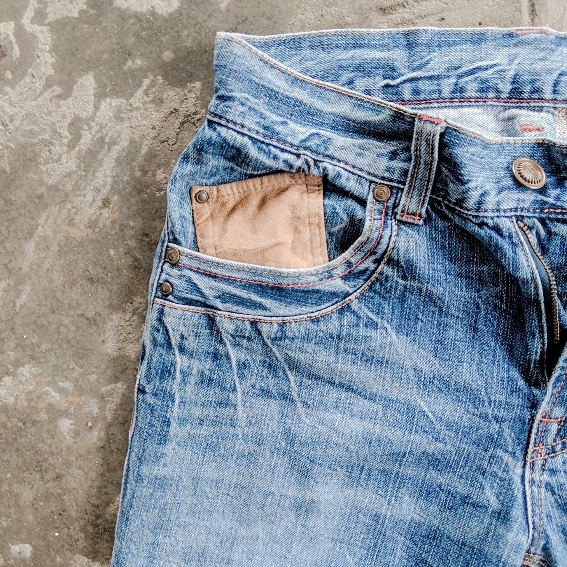 Japanese Brand W30💥Avail Avant Garde Faded Rare Pocket Trousers Denim Pants Size US 30 / EU 46 - 3 Thumbnail