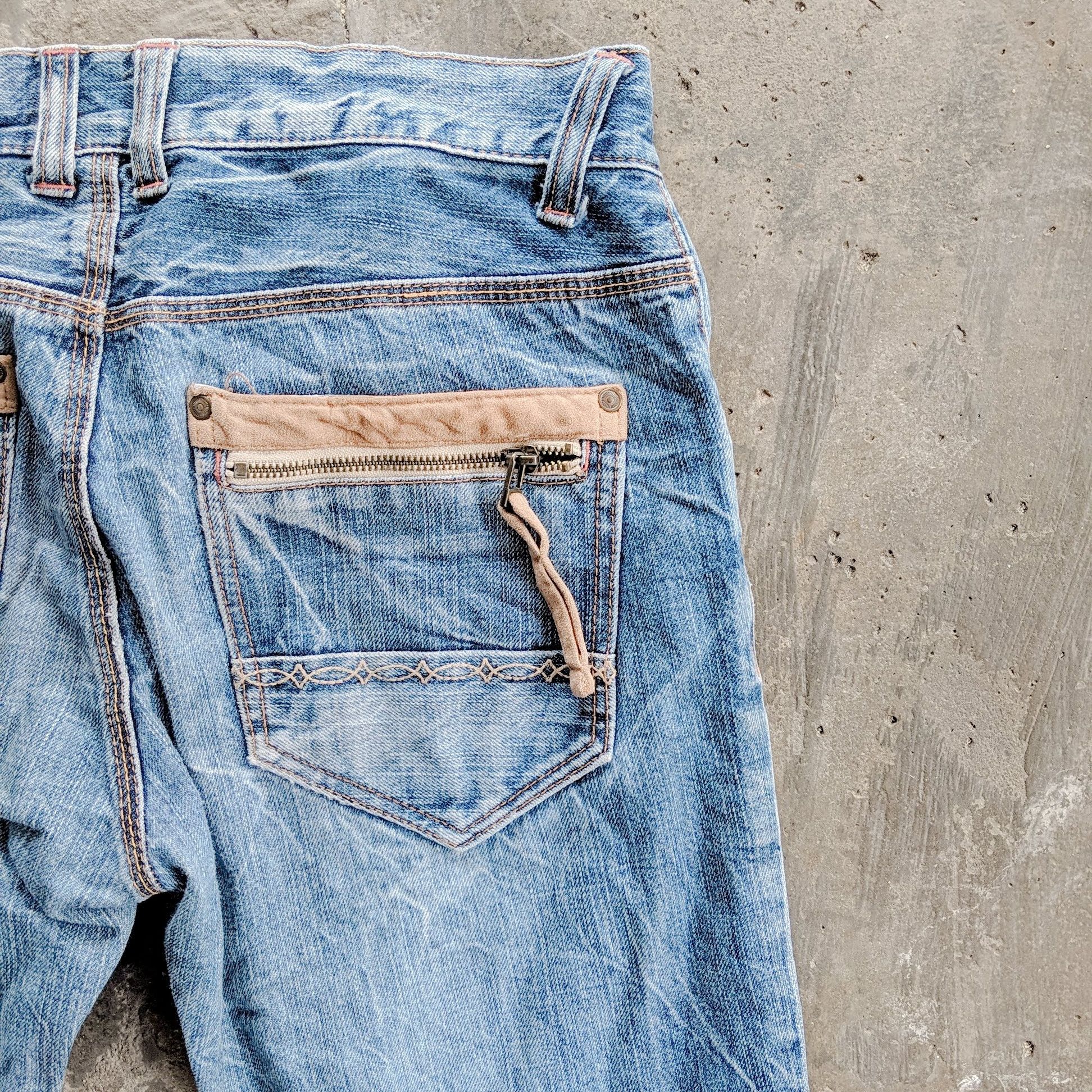 Japanese Brand W30💥Avail Avant Garde Faded Rare Pocket Trousers Denim Pants Size US 30 / EU 46 - 11 Thumbnail