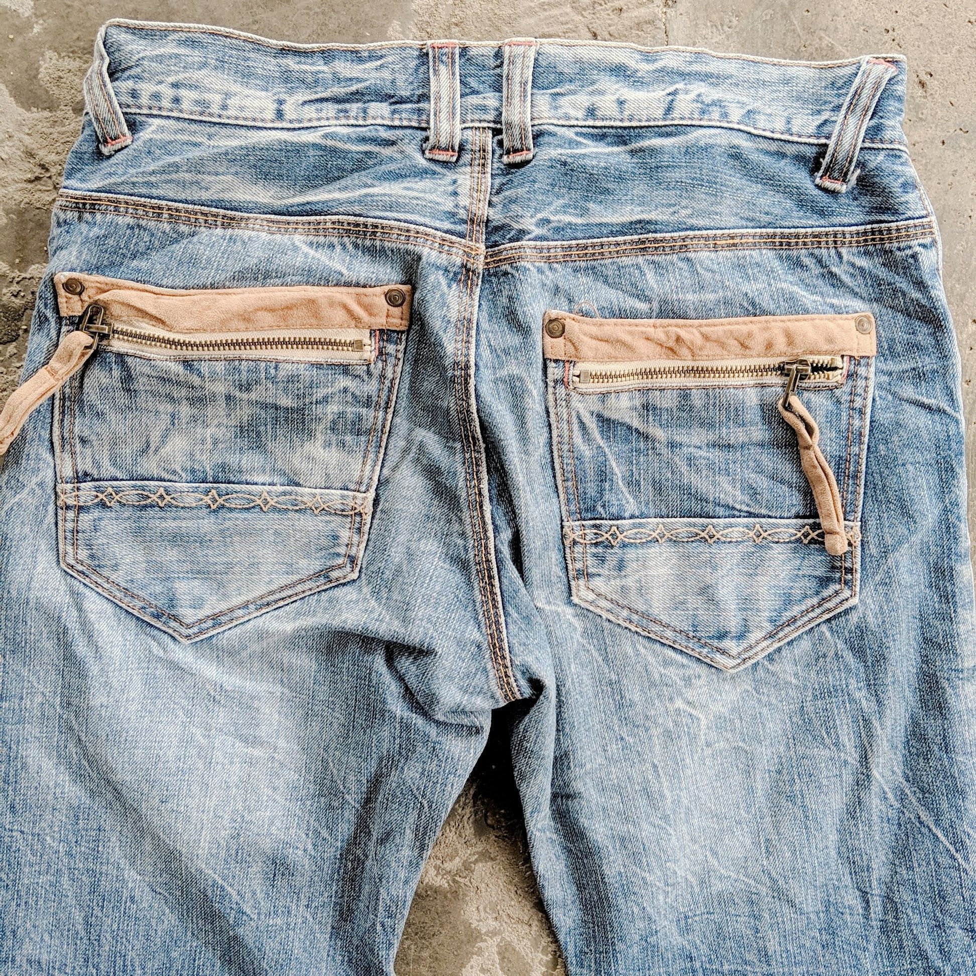 Japanese Brand W30💥Avail Avant Garde Faded Rare Pocket Trousers Denim Pants Size US 30 / EU 46 - 9 Thumbnail