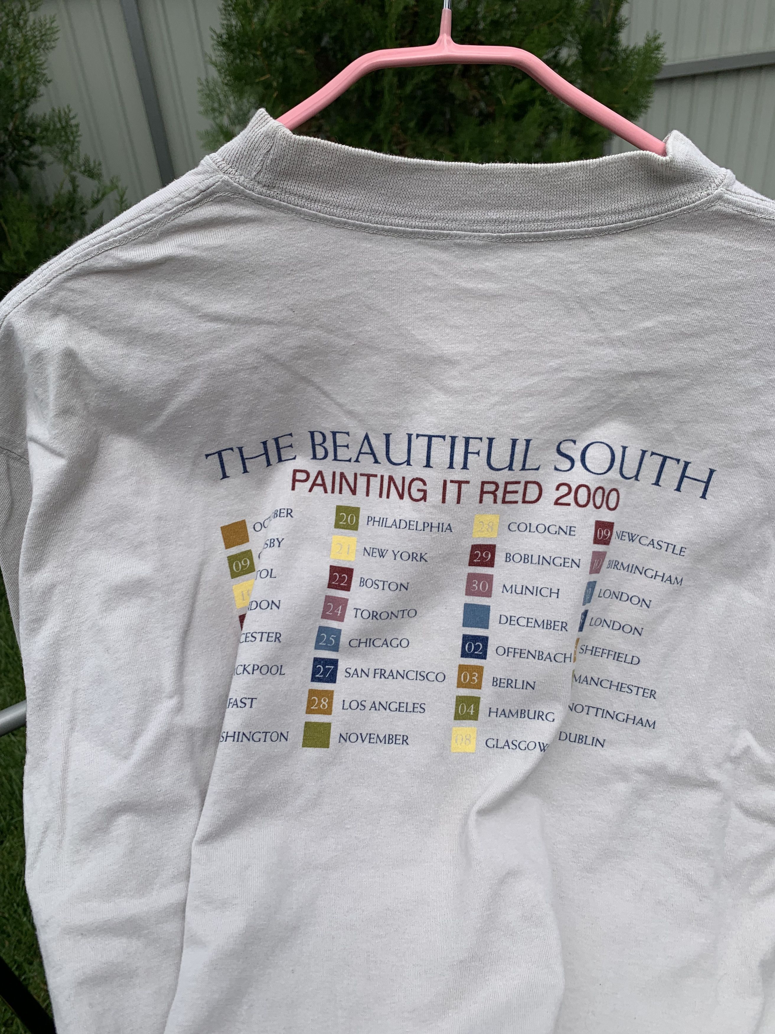 Band Tees Vintage The Beautiful South 2000 tour tee Size US L / EU 52-54 / 3 - 10 Thumbnail