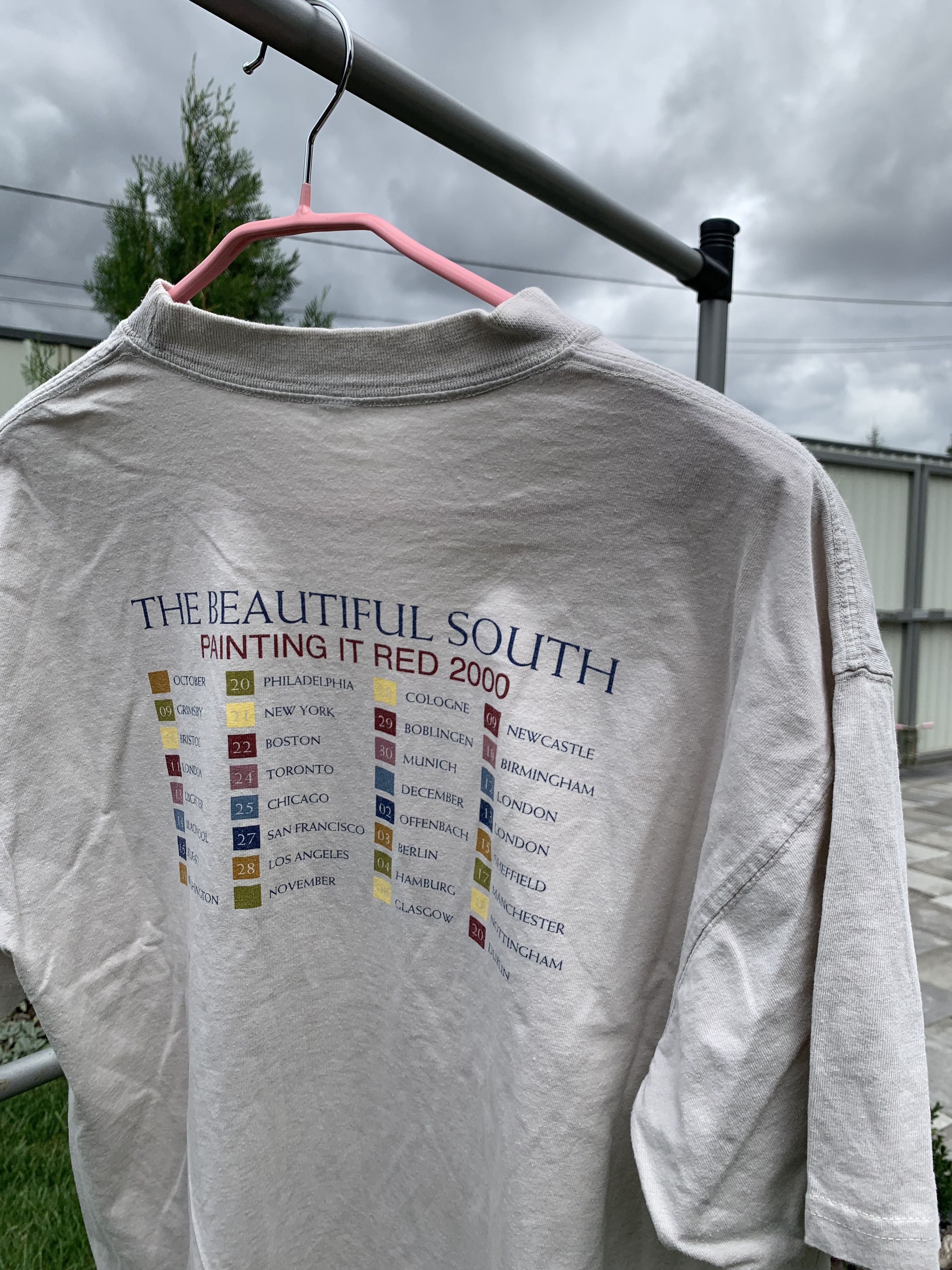 Band Tees Vintage The Beautiful South 2000 tour tee Size US L / EU 52-54 / 3 - 9 Thumbnail